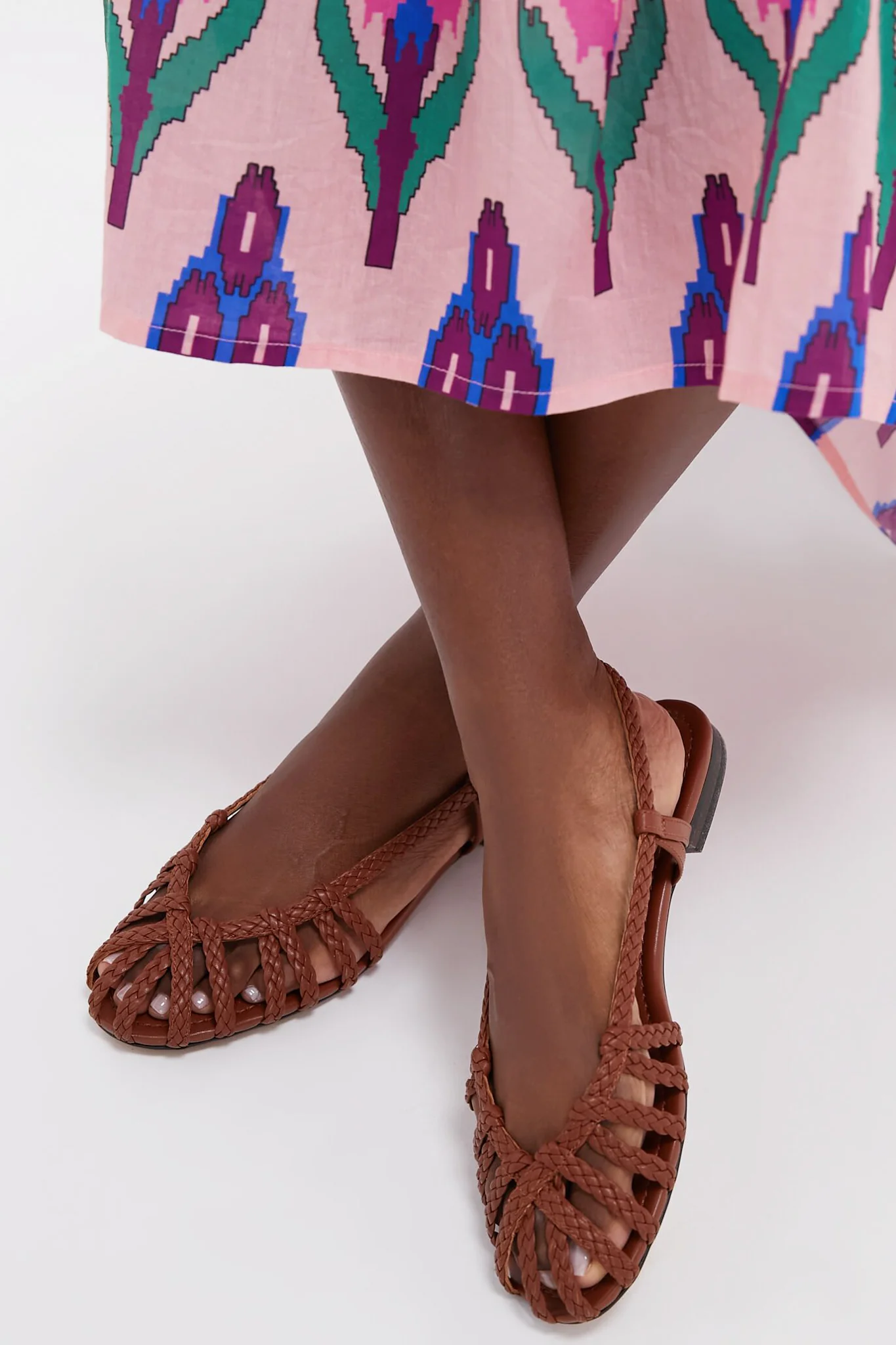 Cognac Anabel Sandals - Image 2