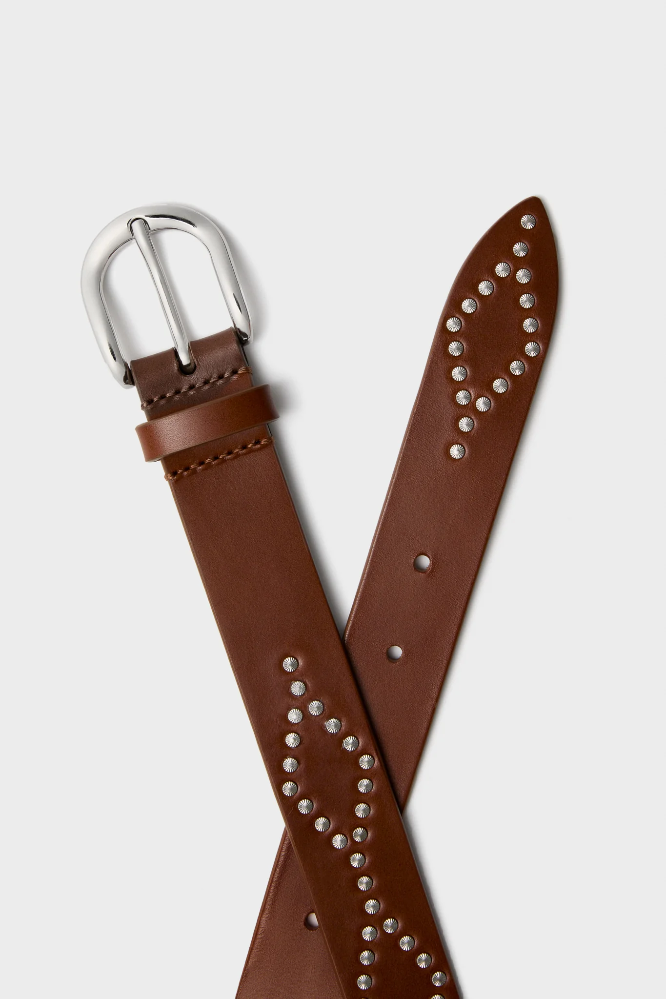 Cognac and Silver Liliana Belt - Image 4