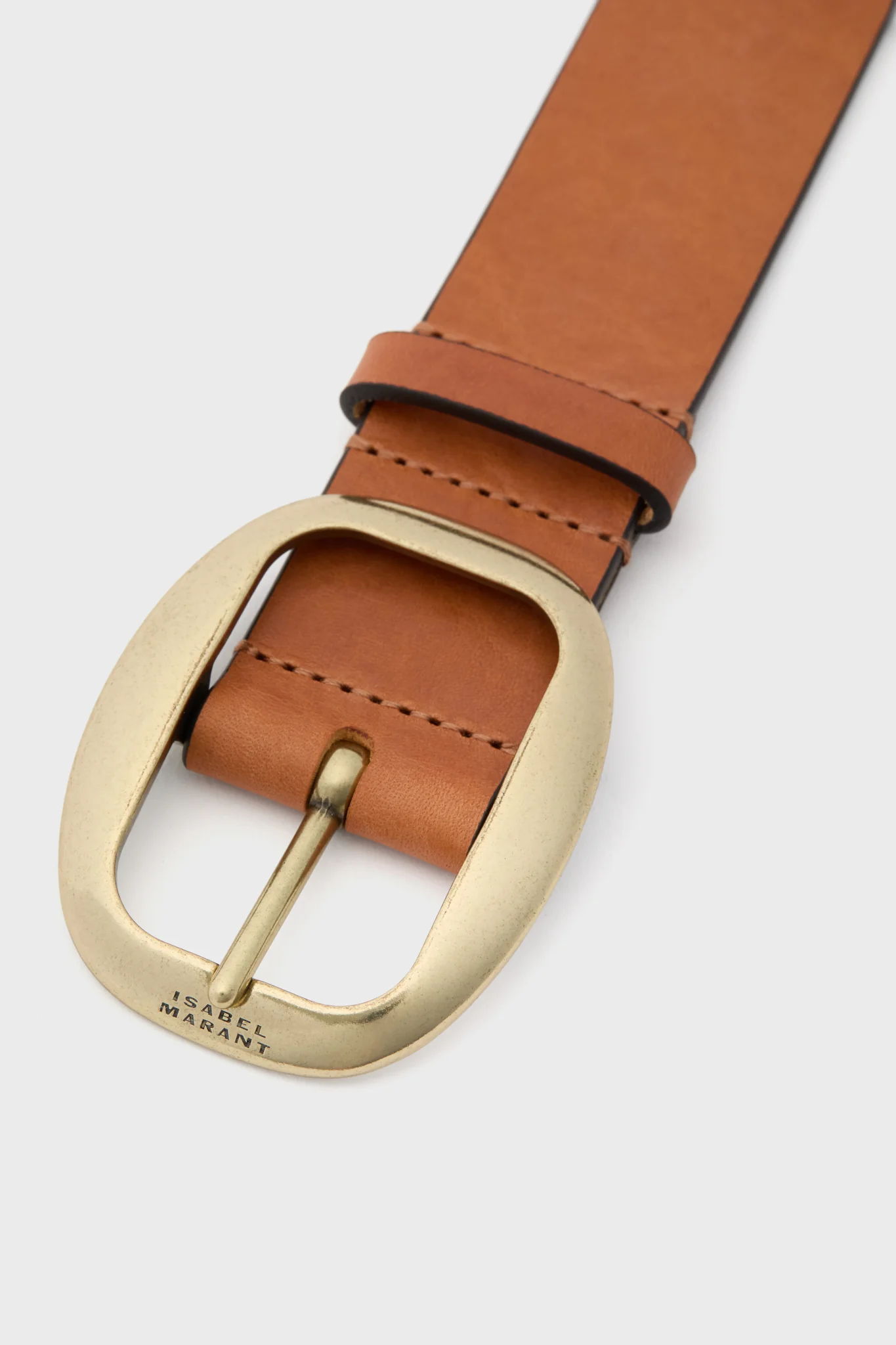 Cognac Dara Buckle Belt - Image 5