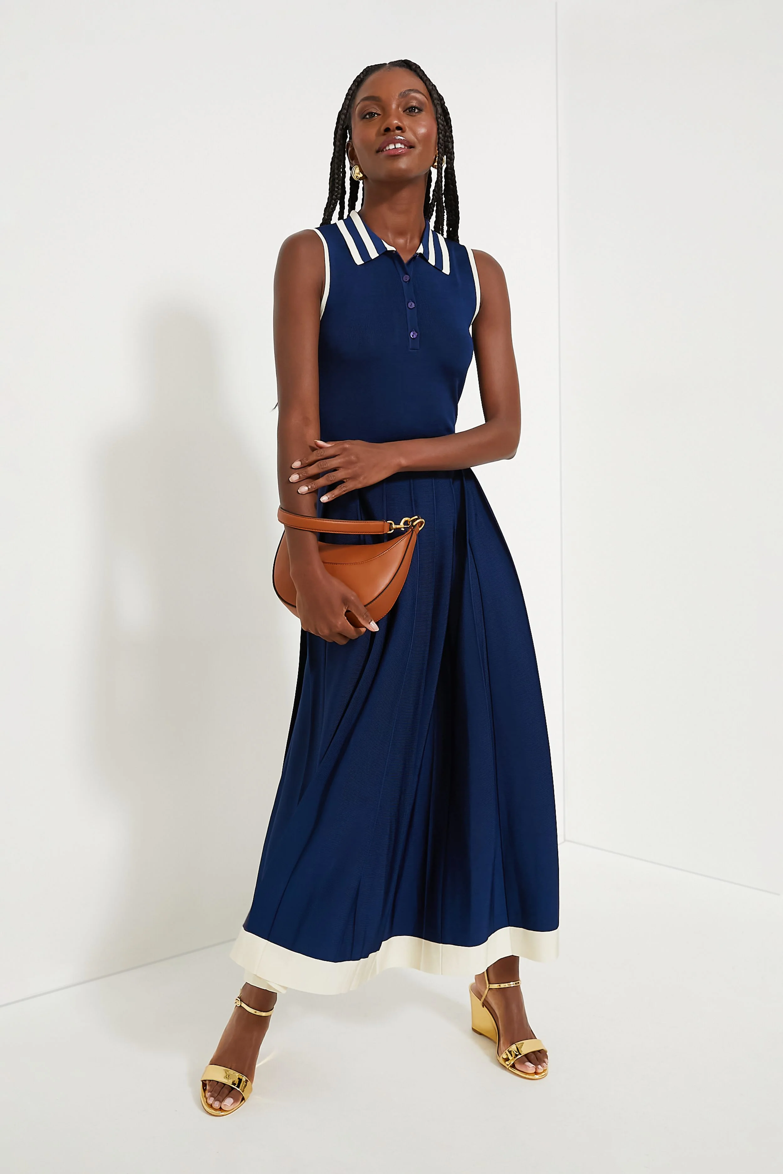 Cognac Florence Small Shoulder Bag - Image 3