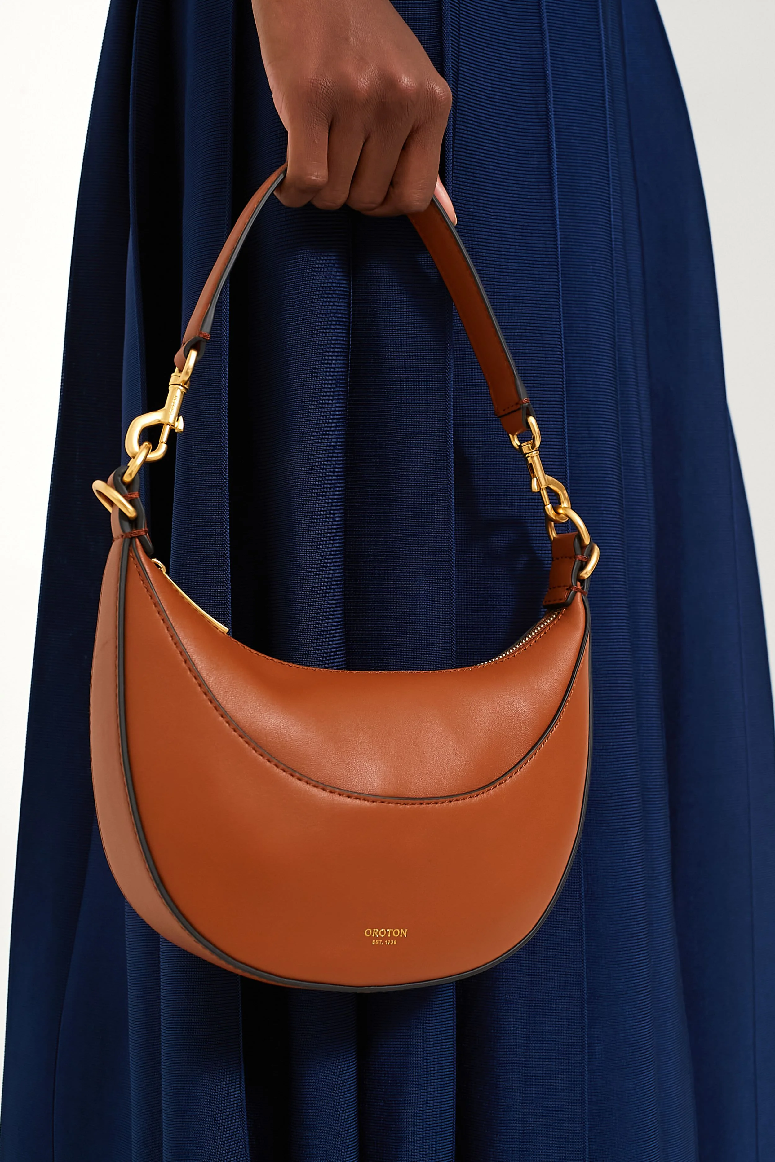 Cognac Florence Small Shoulder Bag - Image 5