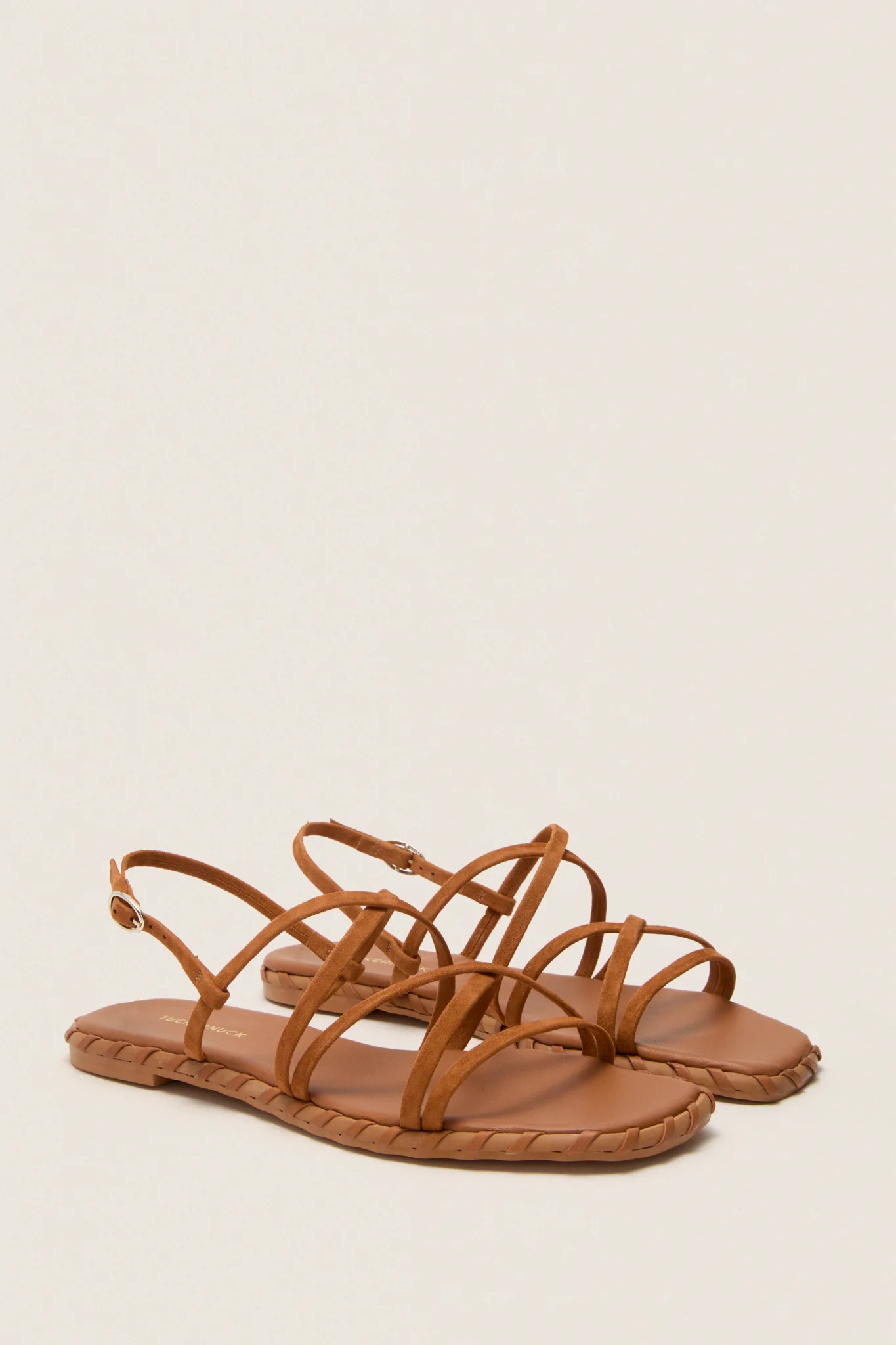 Cognac Leather Marley Sandals - Image 5