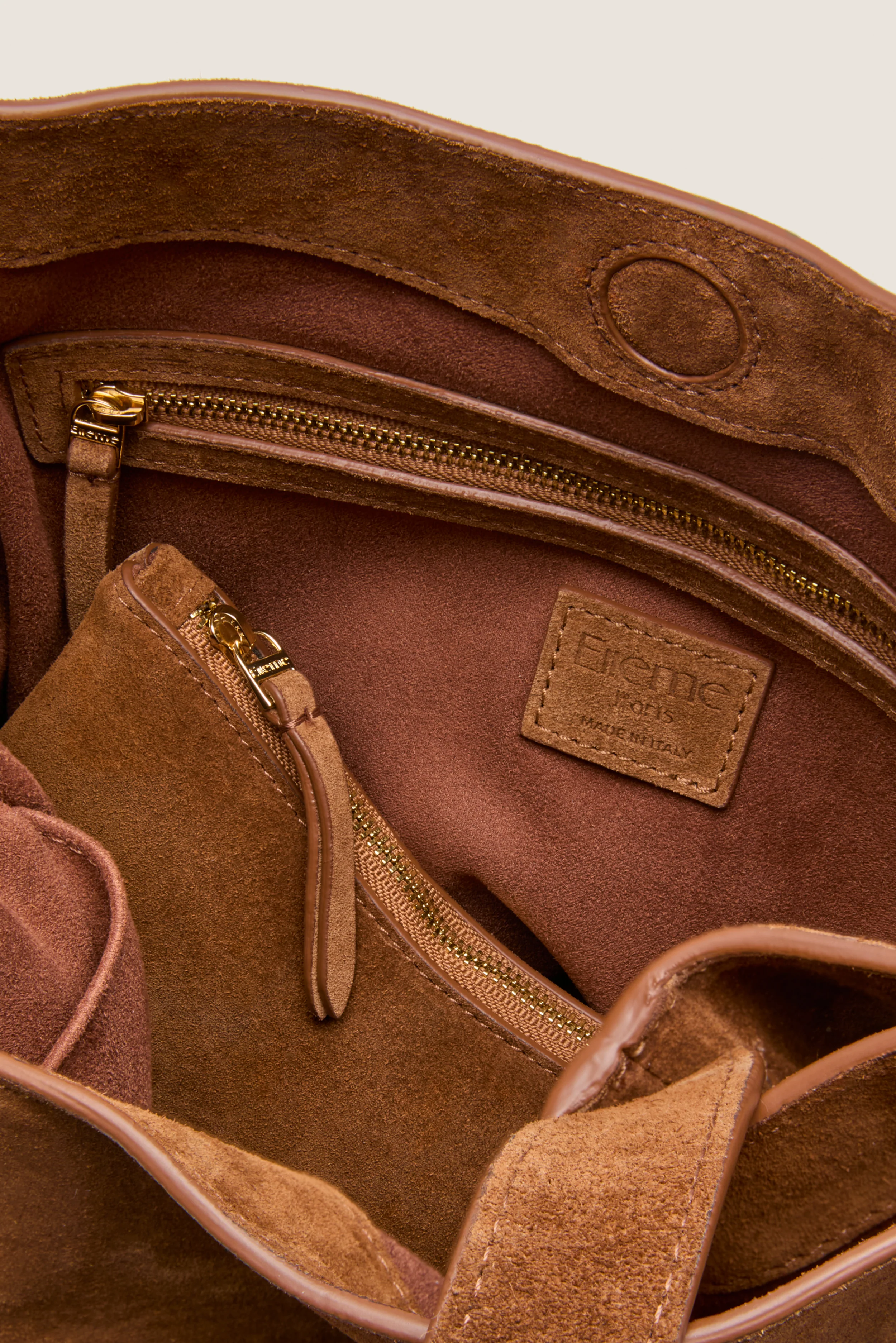 Cognac Suede Belt Bag - Image 5