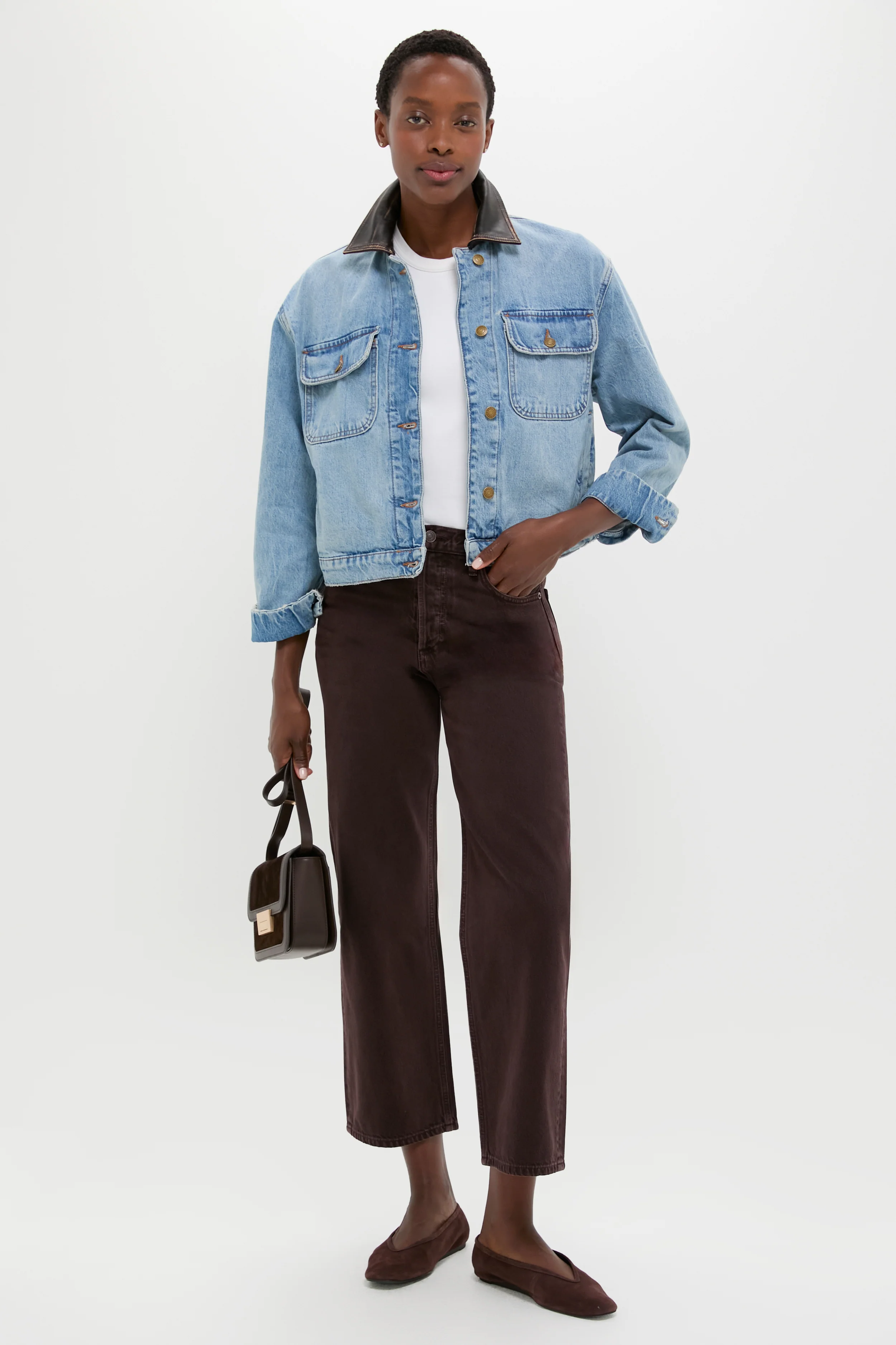 Coney Island Philoh Cropped Denim Jacket - Image 2