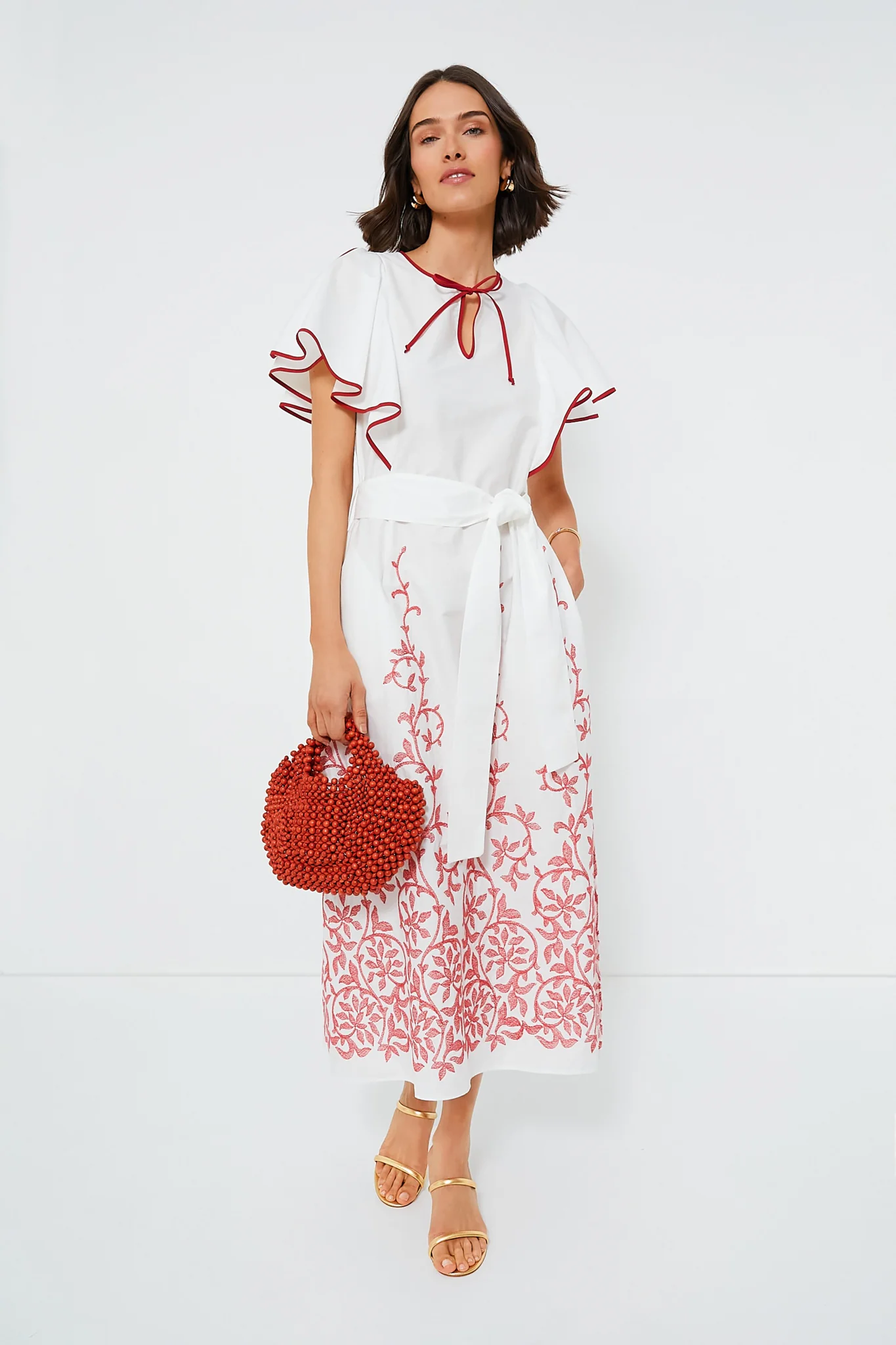 Coral Lagrima Medium Bag - Image 6