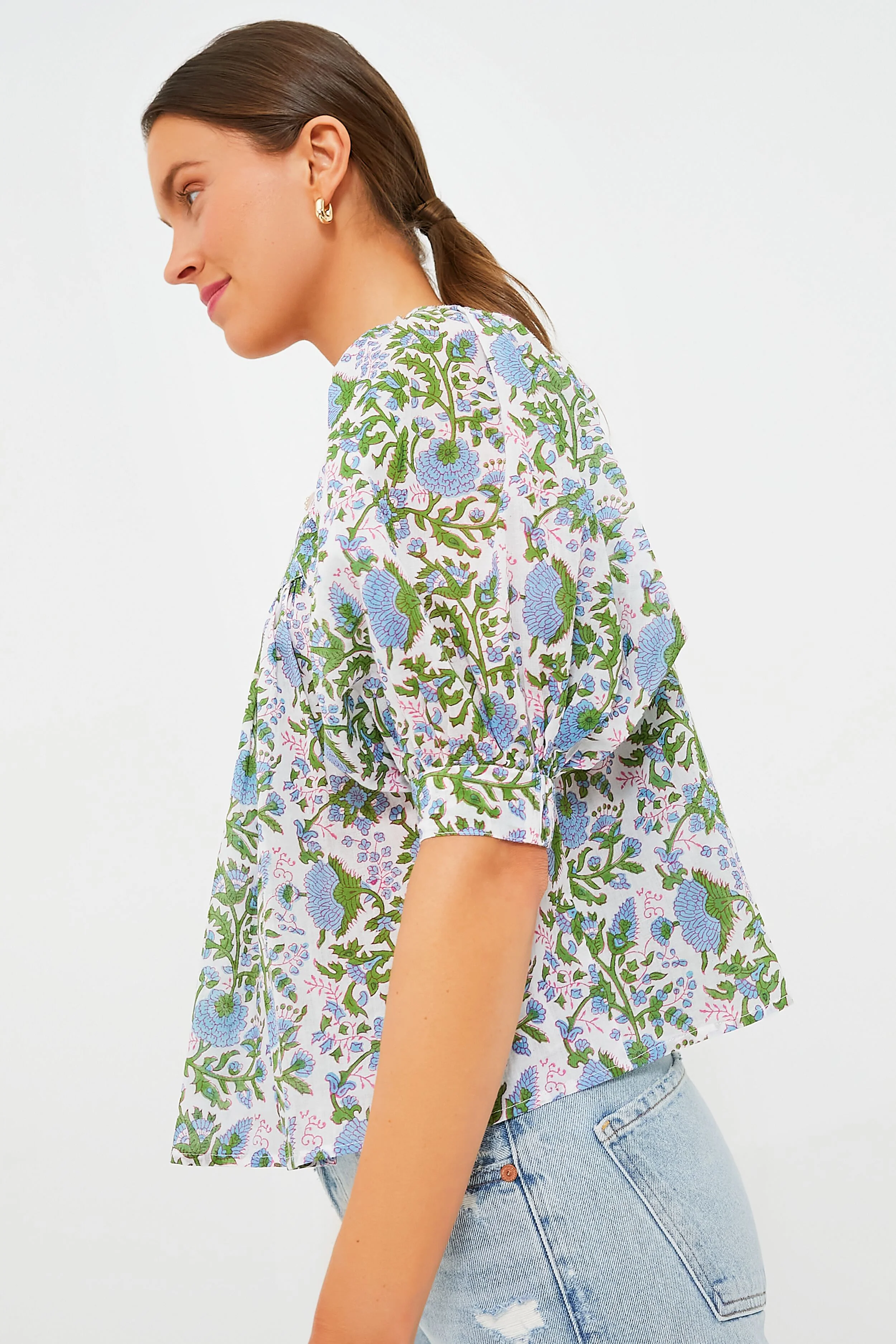 Cornflower Blue Viti Top - Image 3