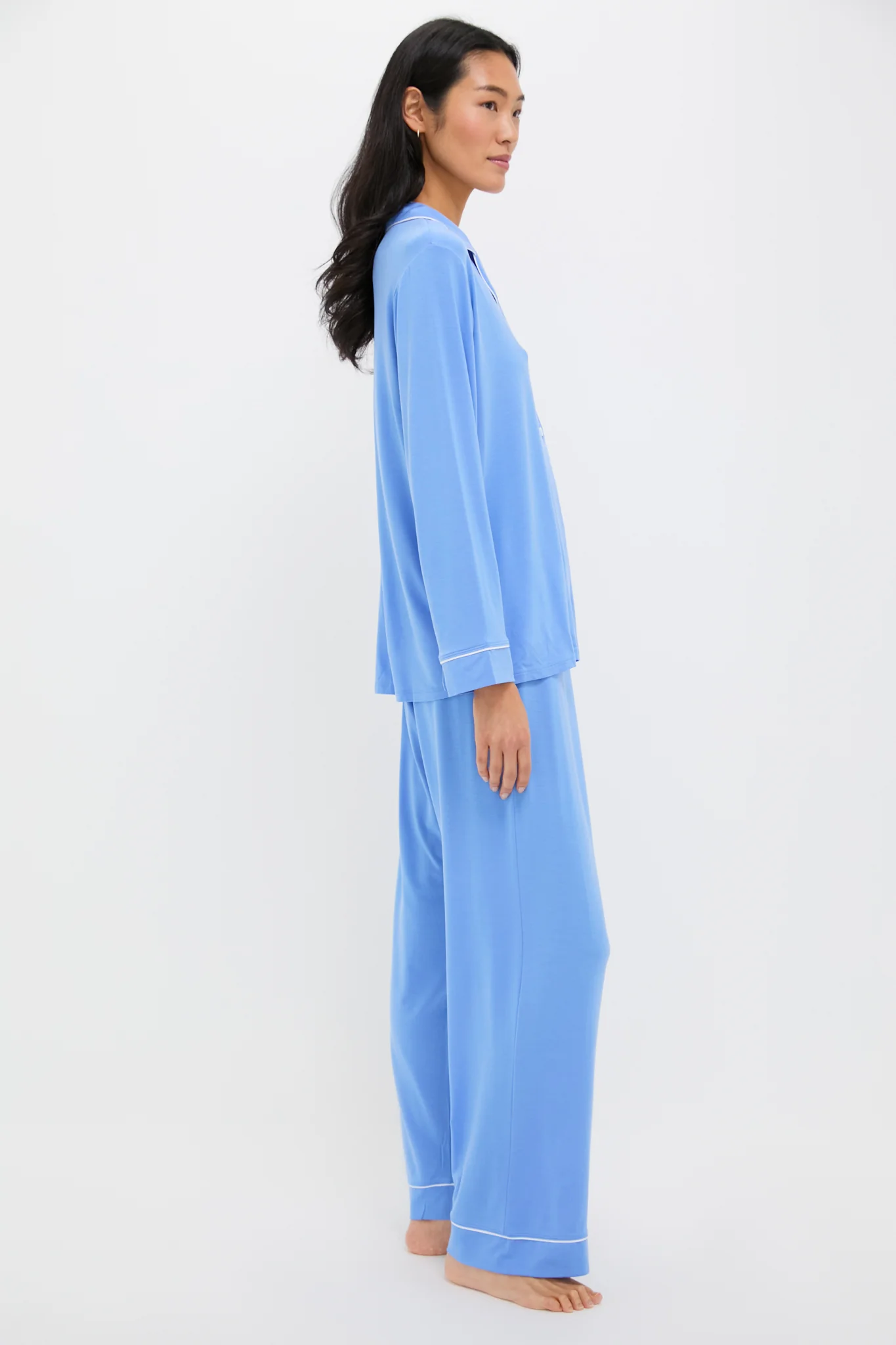 Cornflower Gisele Long PJ Set - Image 3
