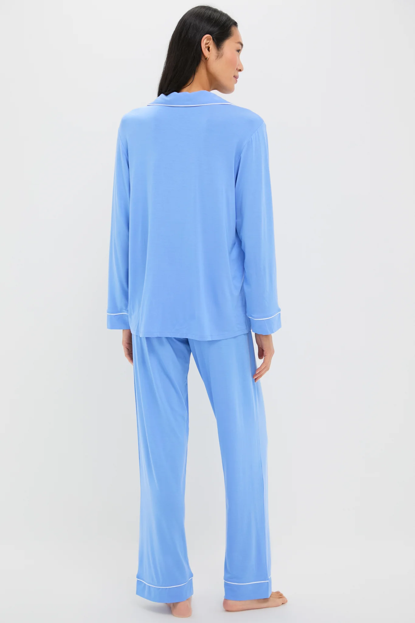 Cornflower Gisele Long PJ Set - Image 4