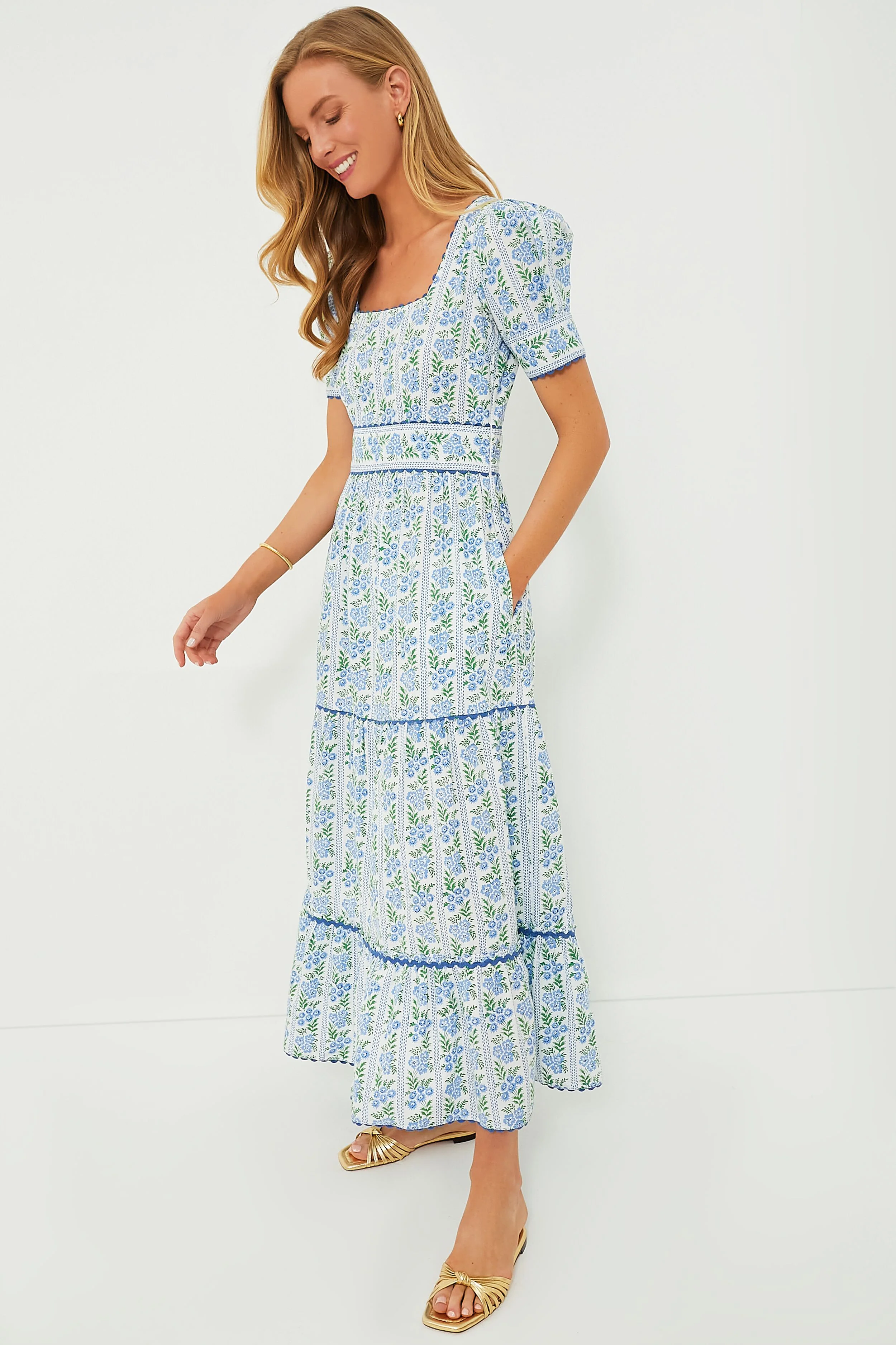 Cotswolds Border Evelyn Dress - Image 3