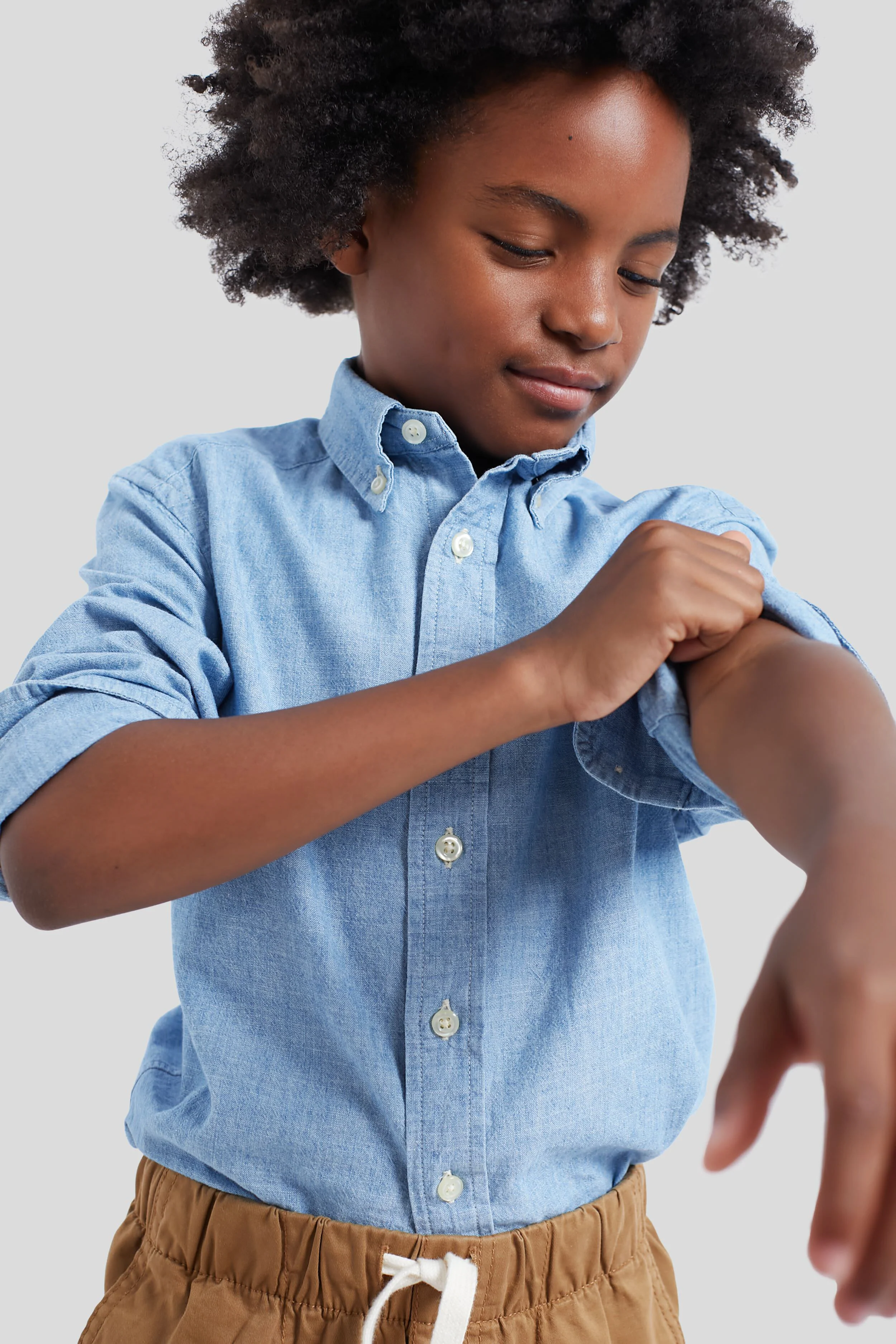 Cotton Chambray Shirt - Image 2