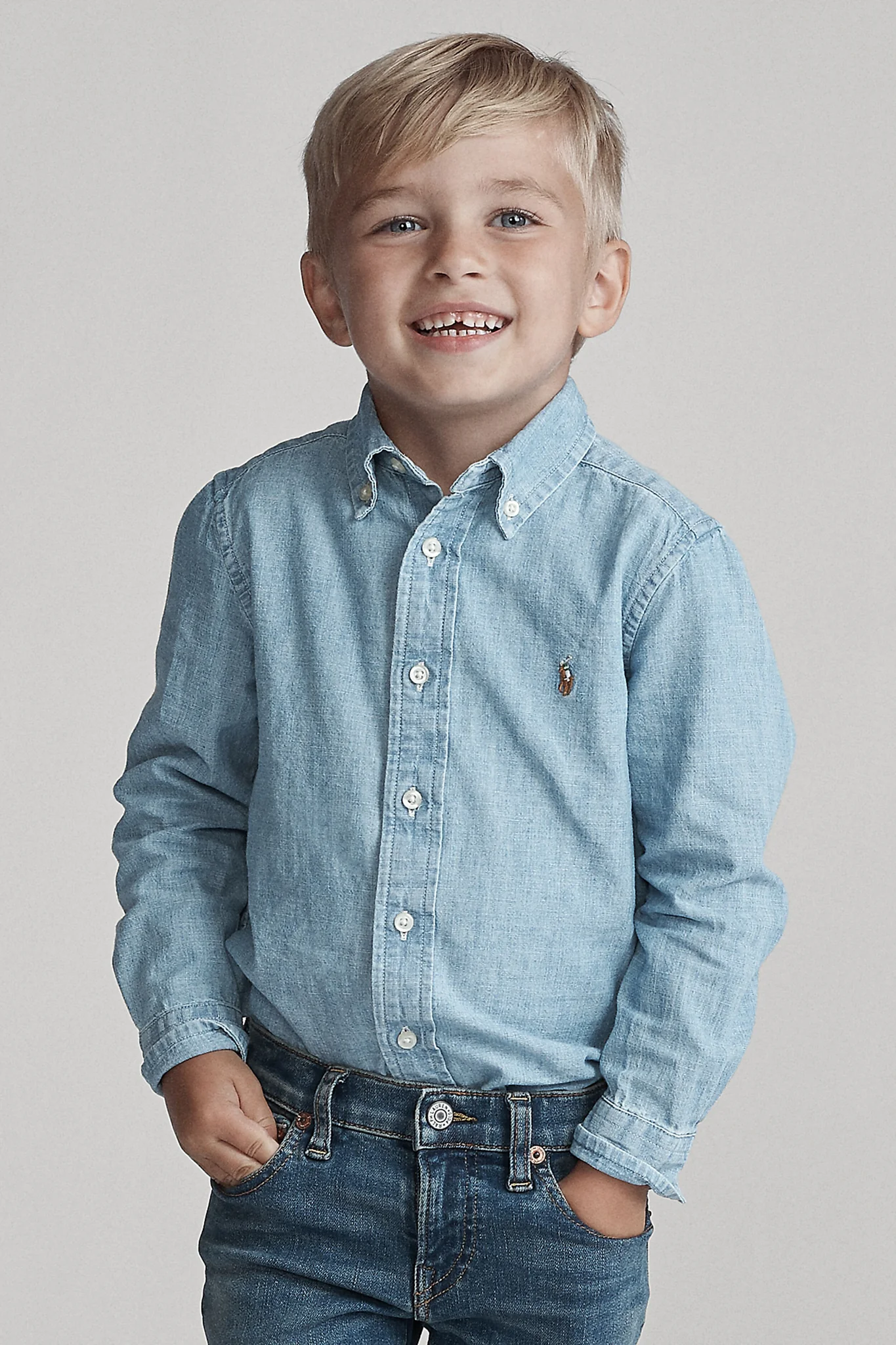 Cotton Chambray Shirt - Image 4