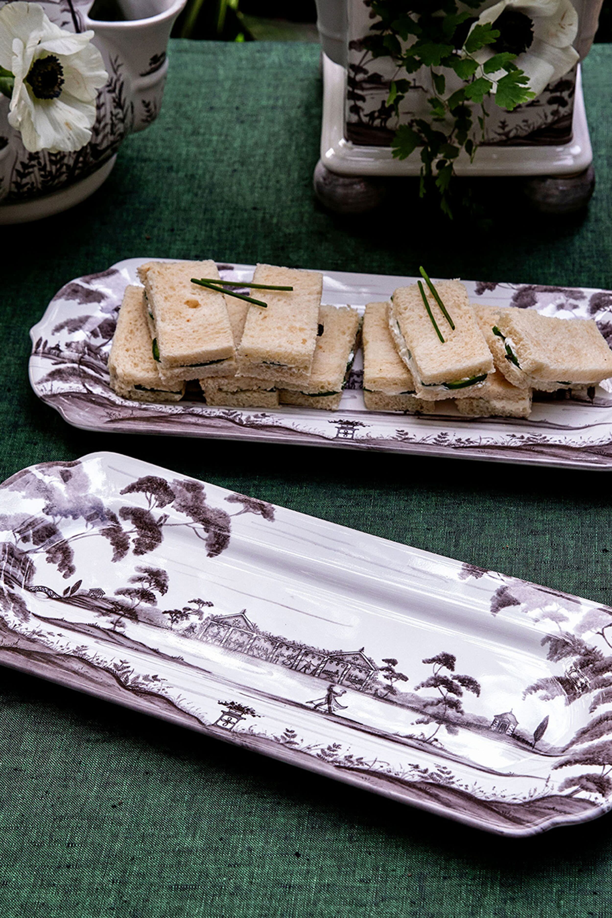 Country Estate 15" Hostess Tray - Flint Grey - Image 3