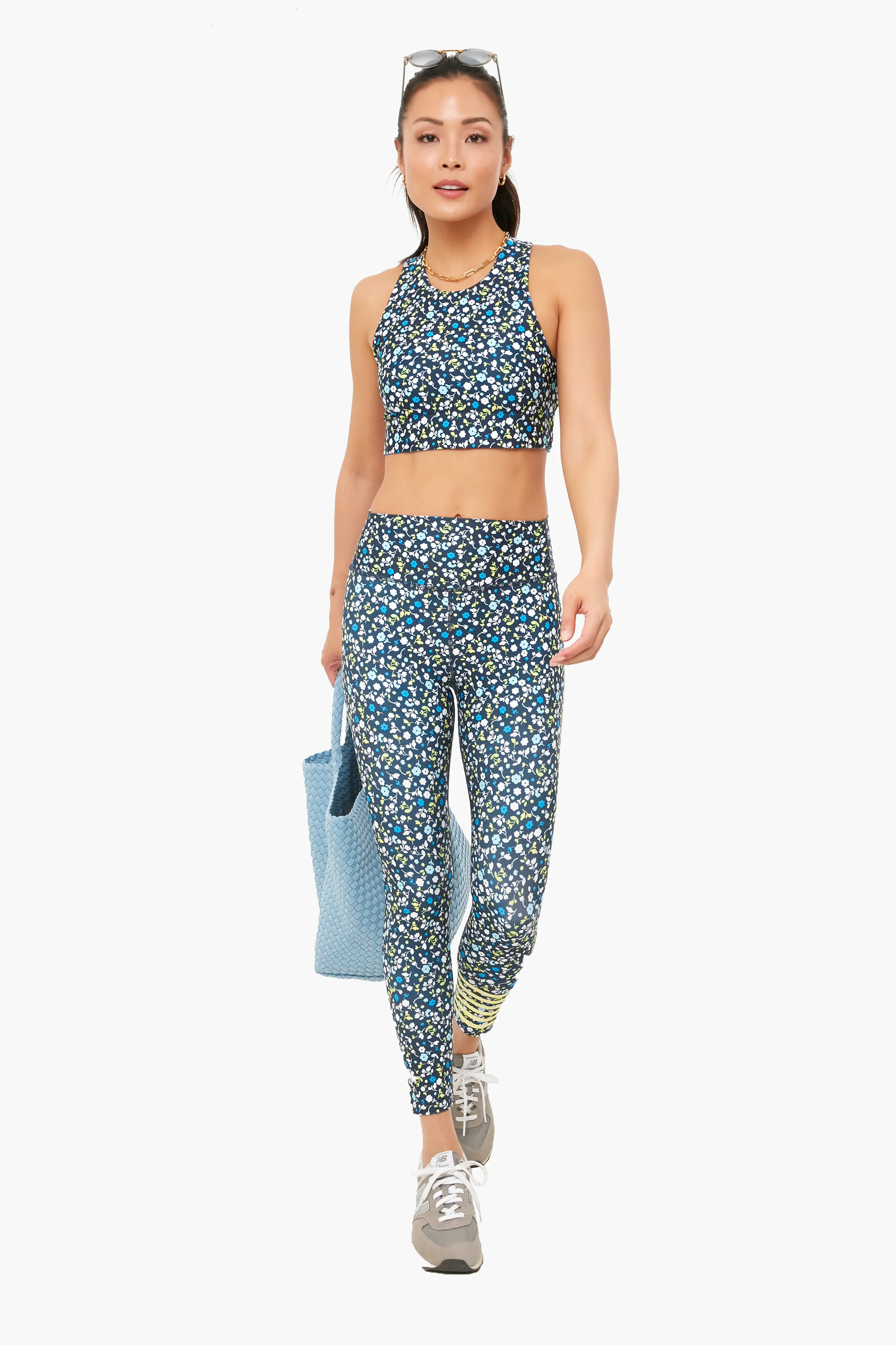 Courtside Floral Logan Sports Bra - Image 2