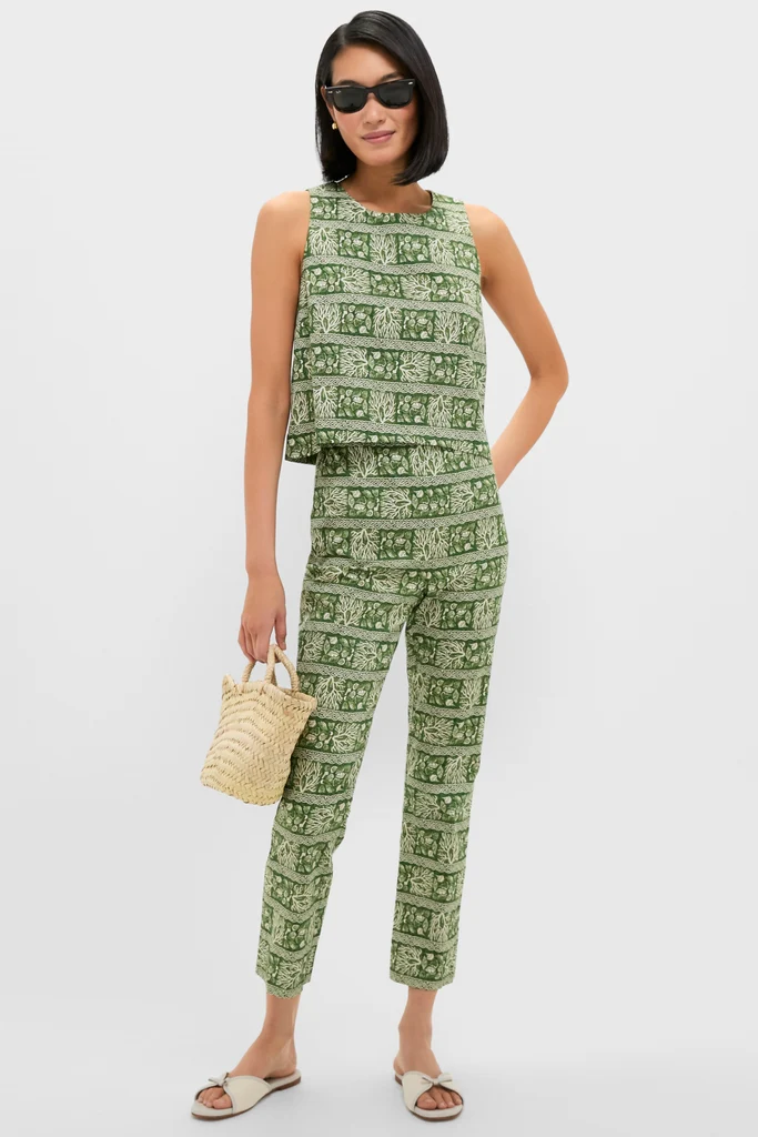 Cowrie Block Print Ashford Pants - Image 3