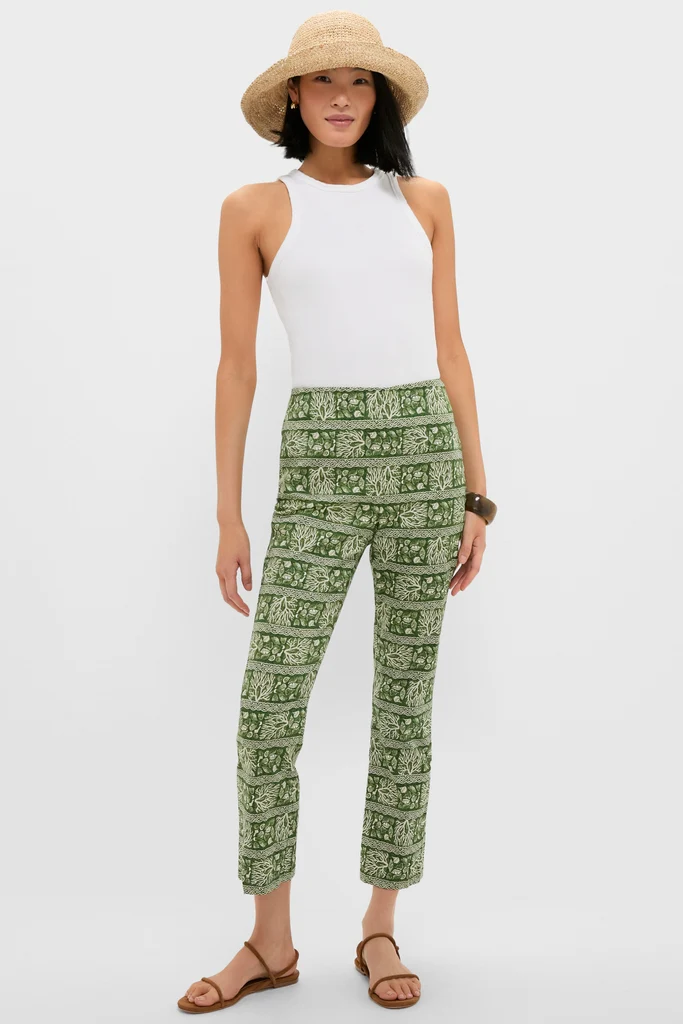 Cowrie Block Print Ashford Pants - Image 7