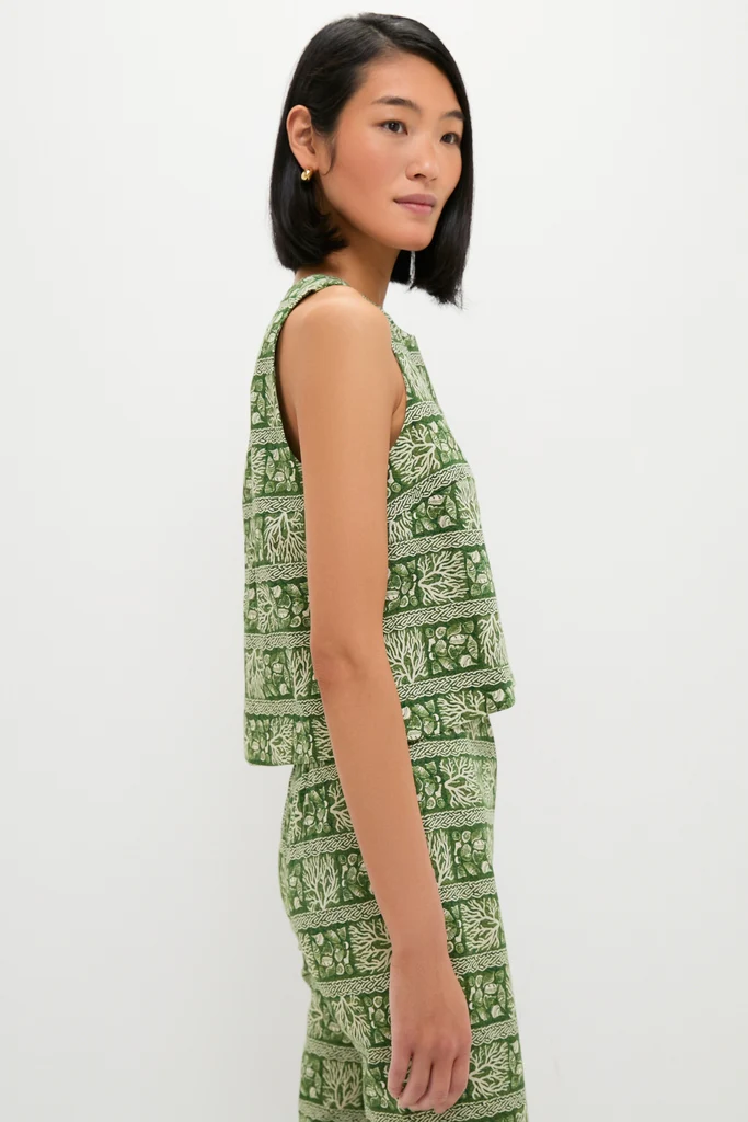 Cowrie Block Print Keating Top - Image 3