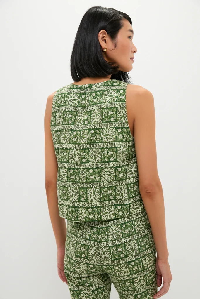 Cowrie Block Print Keating Top - Image 4