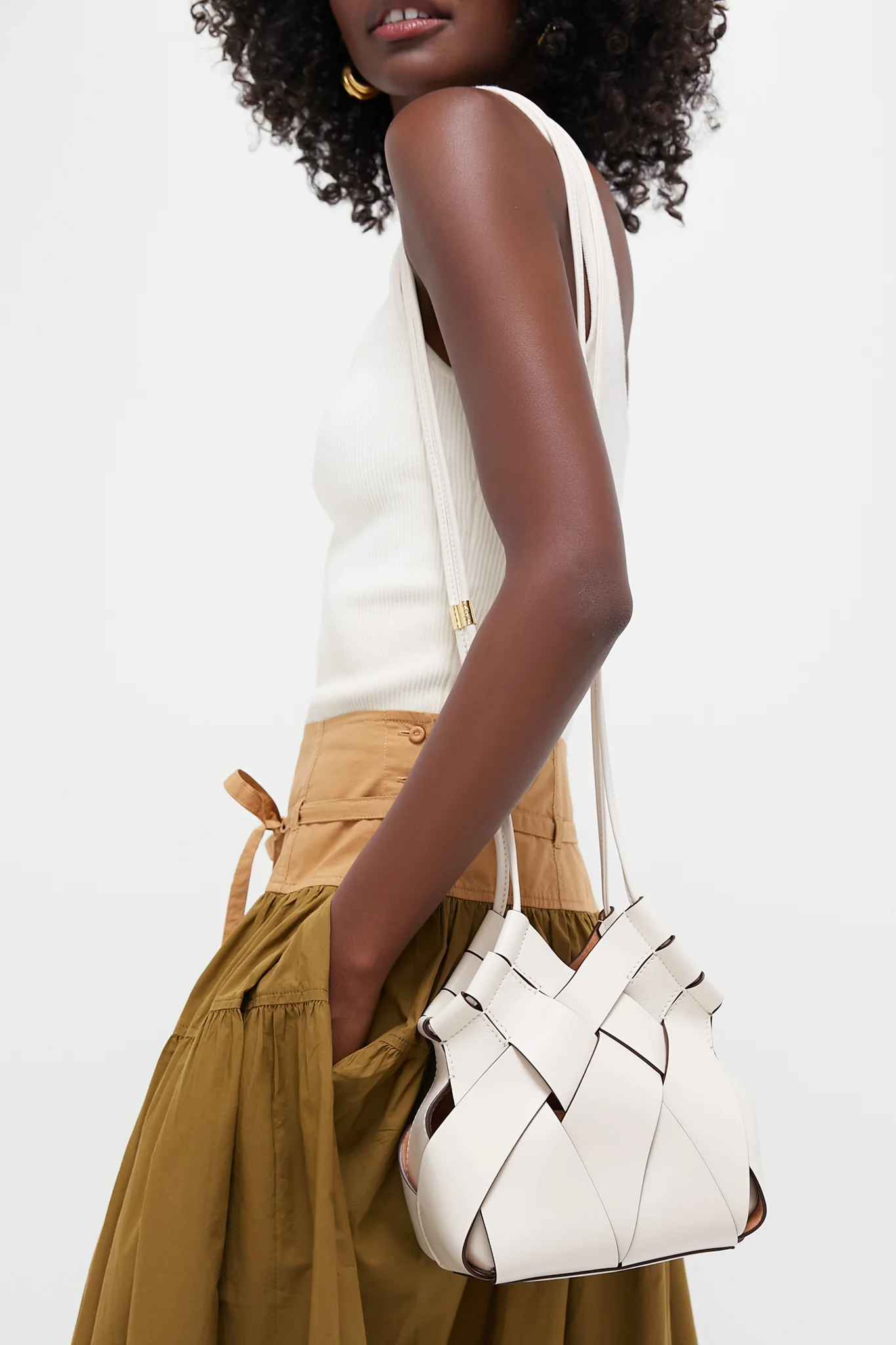 Cowrie Charlotte Woven Mini Bag - Image 2