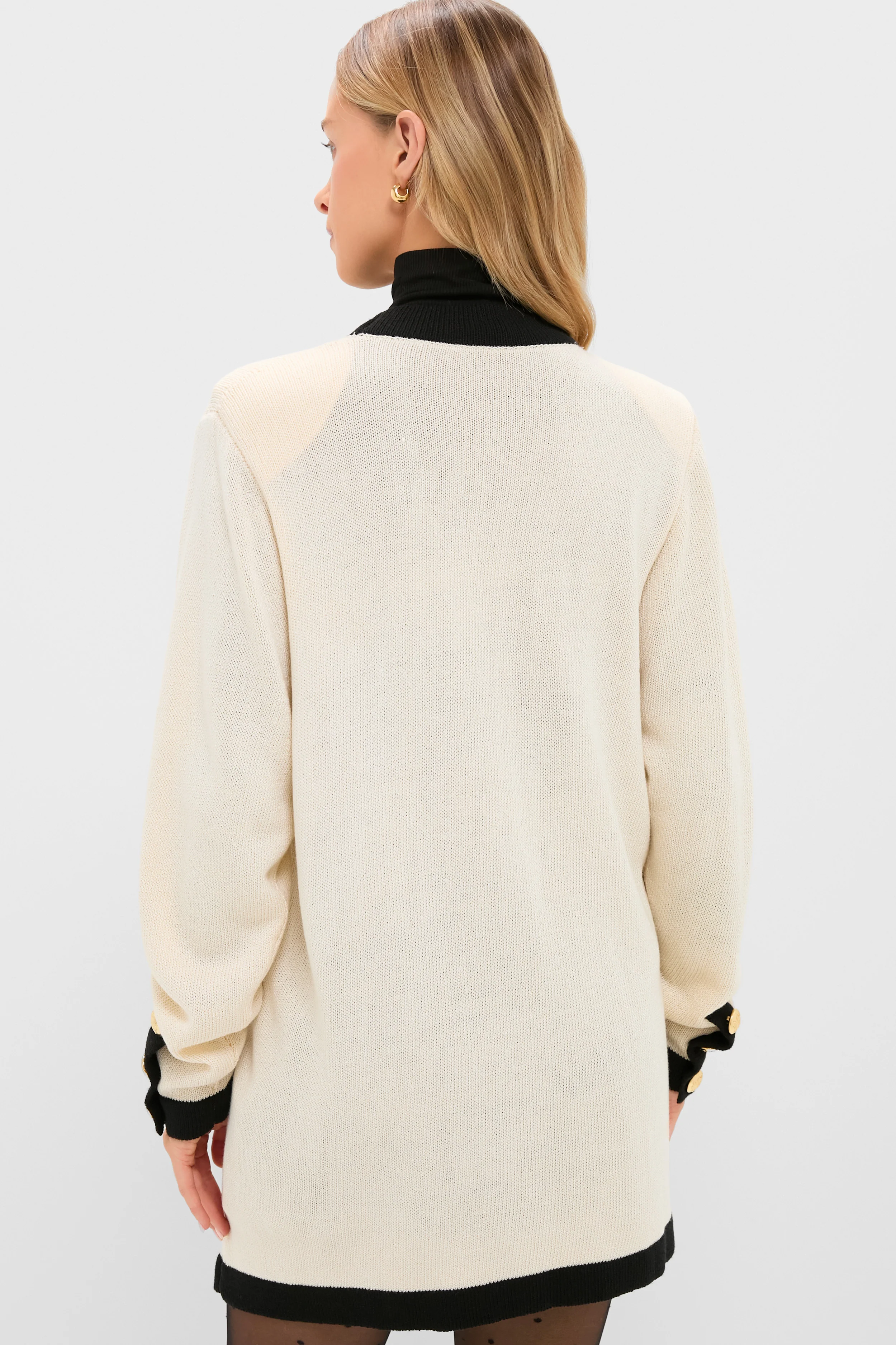 Cream and Black Georgie Sweater - Image 4