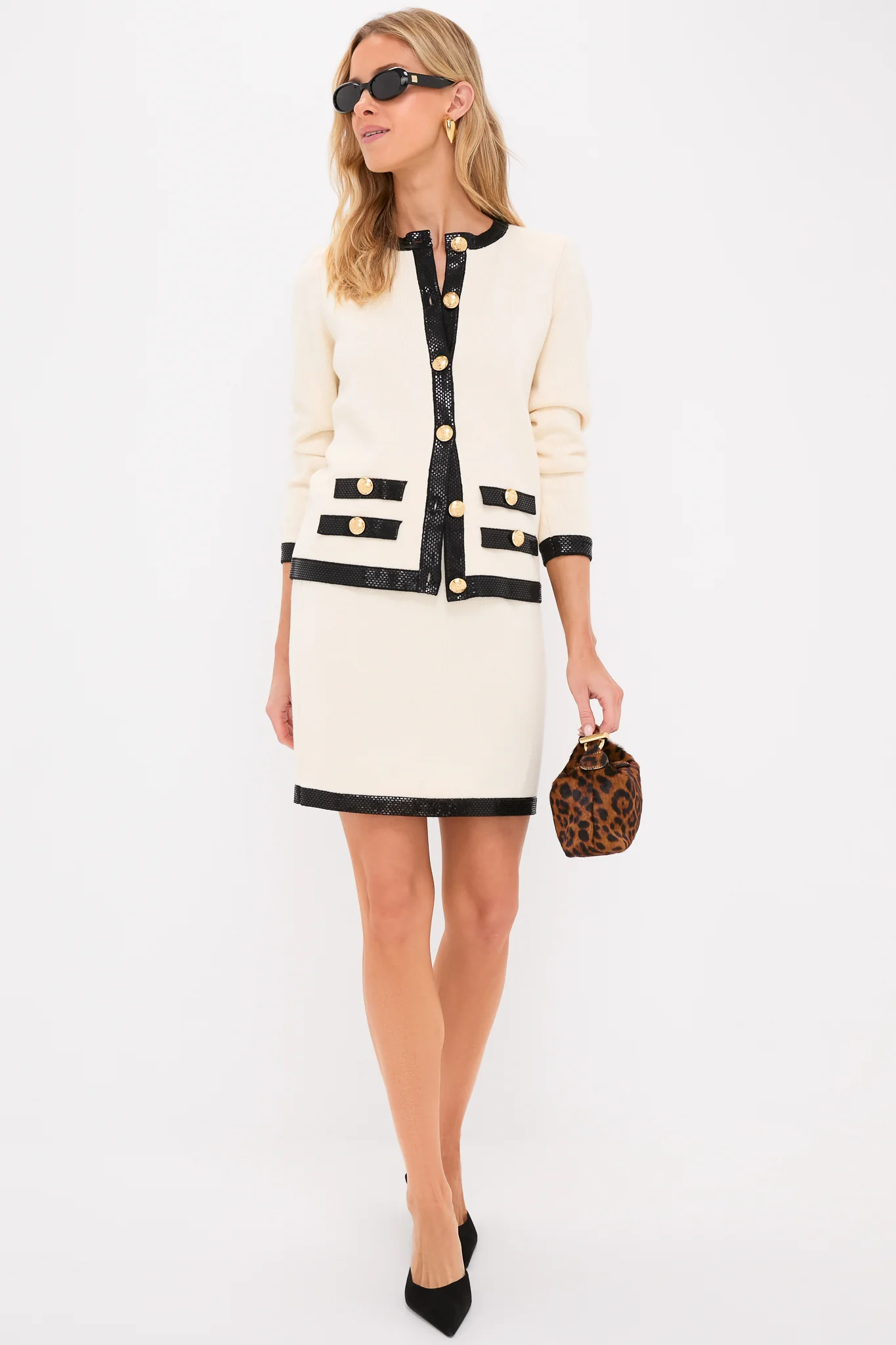 Cream and Black Stefi Sweater - Image 6