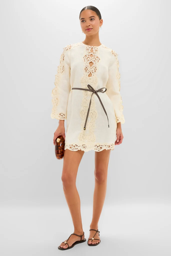 Cream Awaken Embroidered Tunic - Image 2