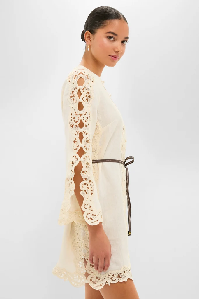 Cream Awaken Embroidered Tunic - Image 3