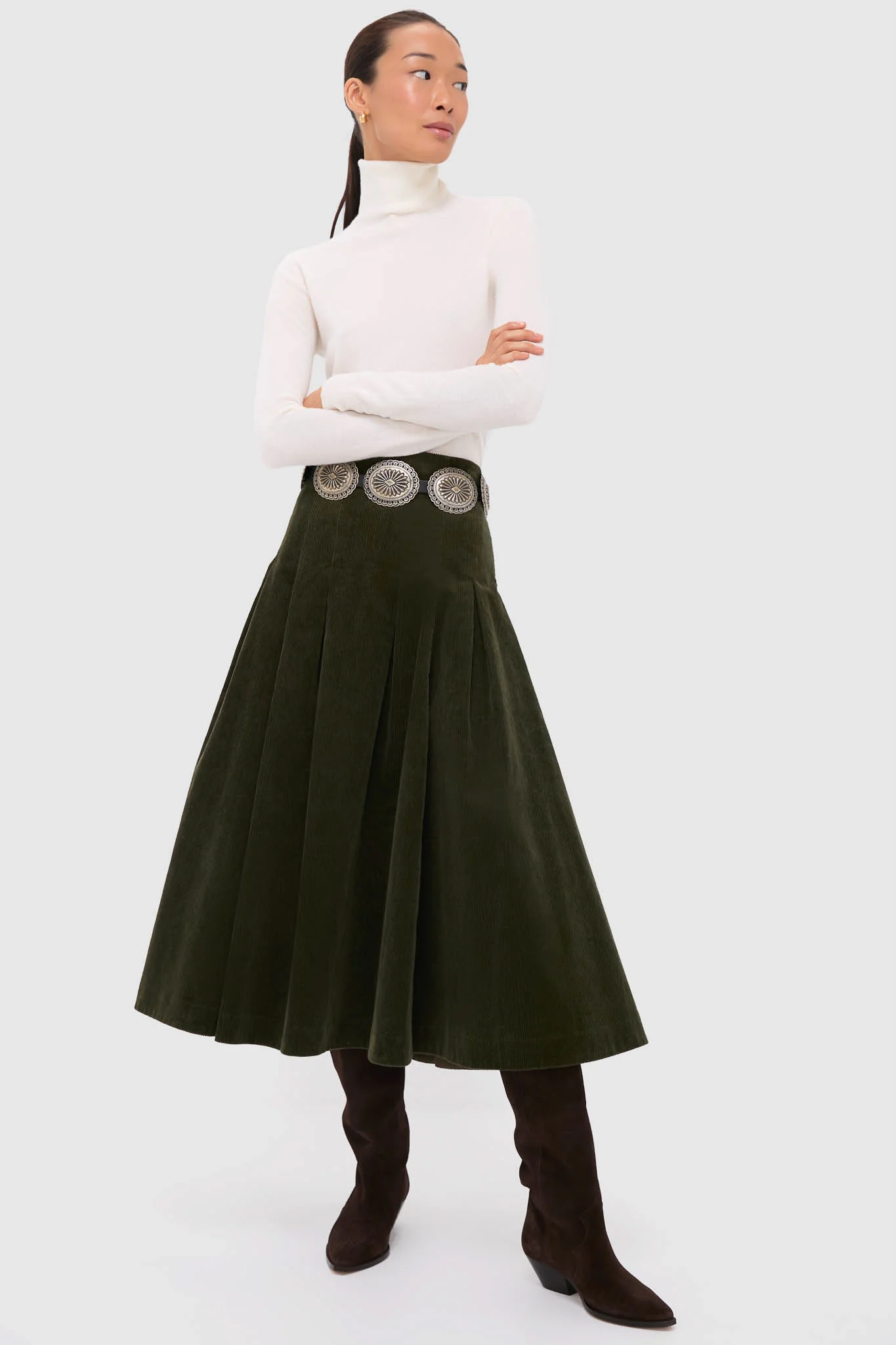 Cream Cashmere Long Sleeve Pullover - Image 2