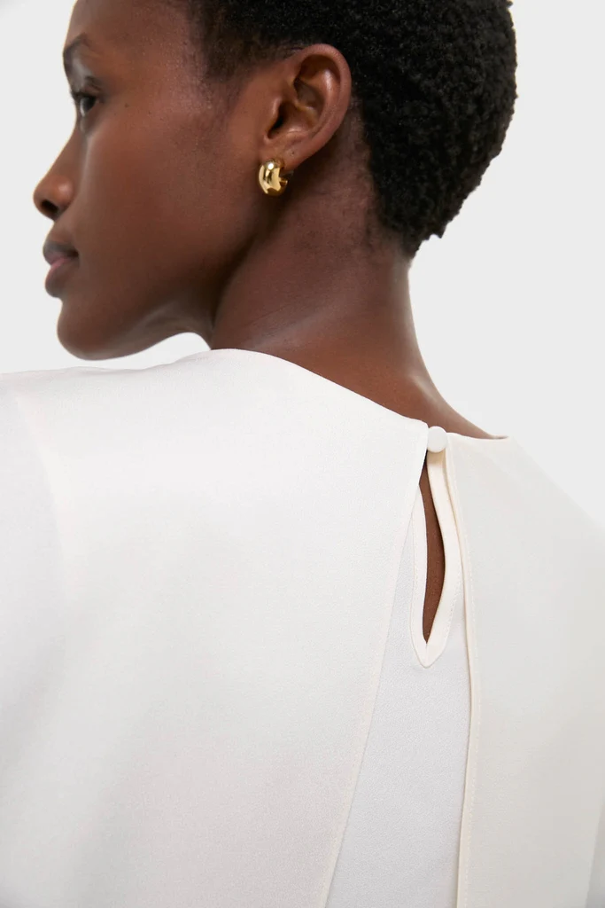 Cream Eliora Cape Top - Image 5