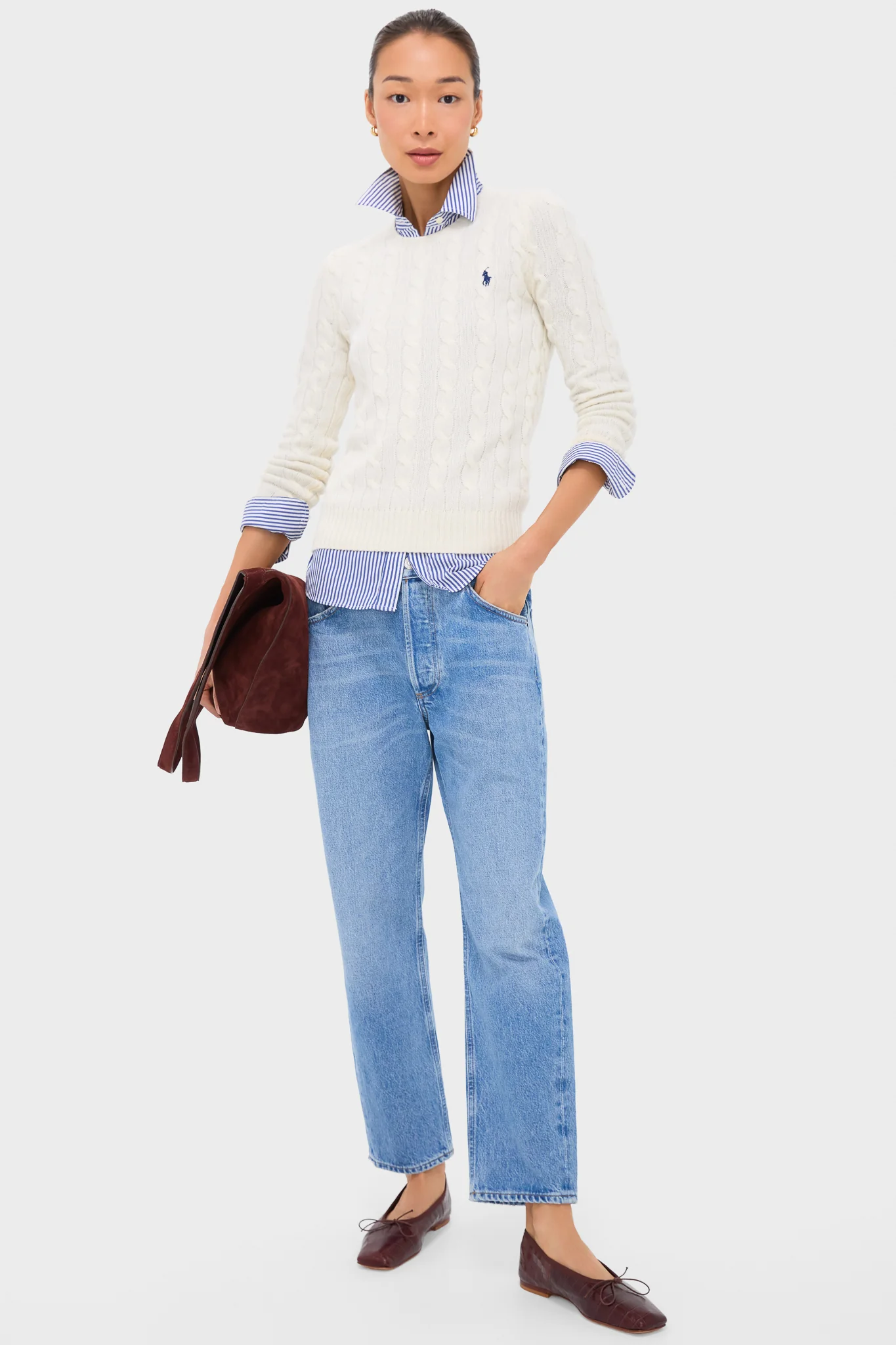 Cream Juliana Longsleeve Pullover - Image 2