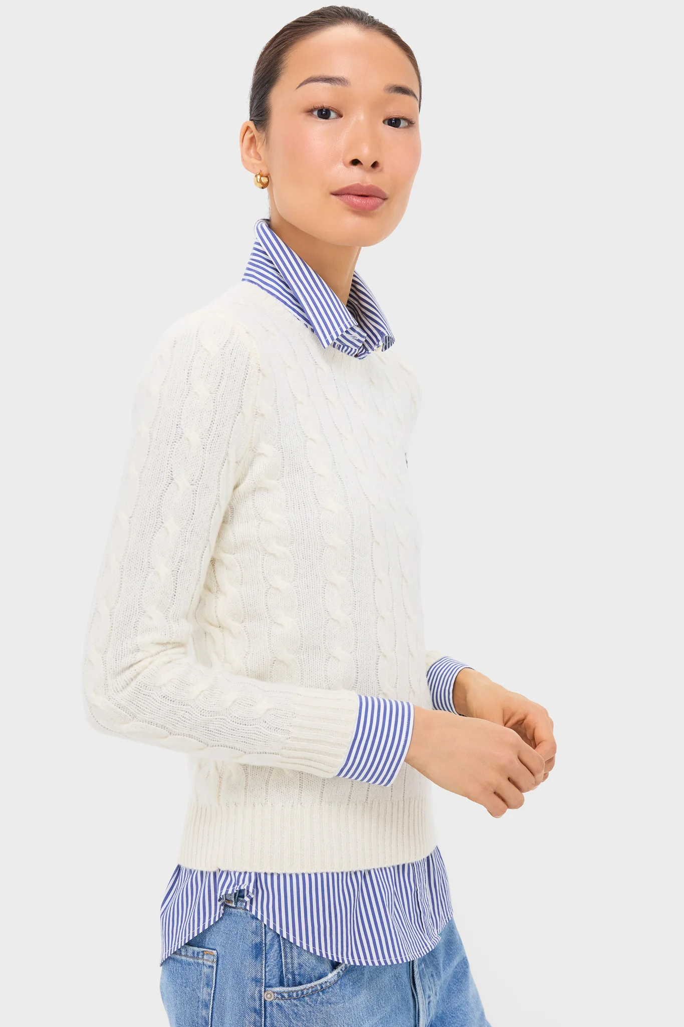 Cream Juliana Longsleeve Pullover - Image 3
