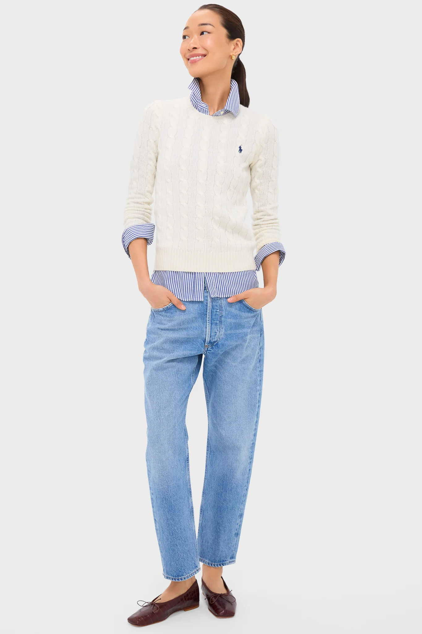Cream Juliana Longsleeve Pullover - Image 6