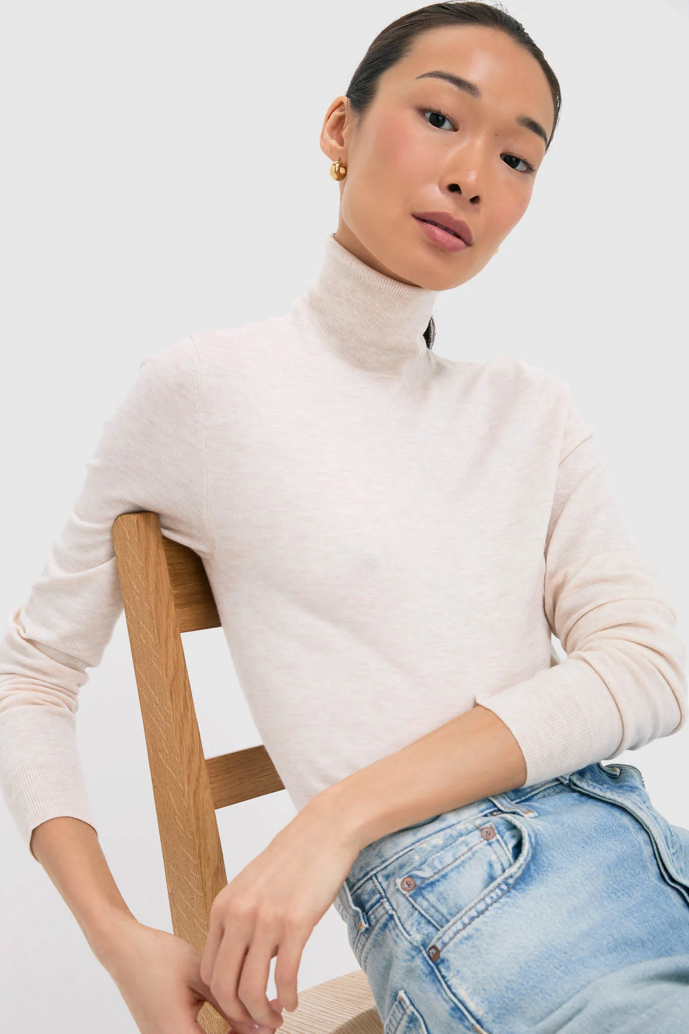 Cream Marle Winslow Skivvy - Image 5