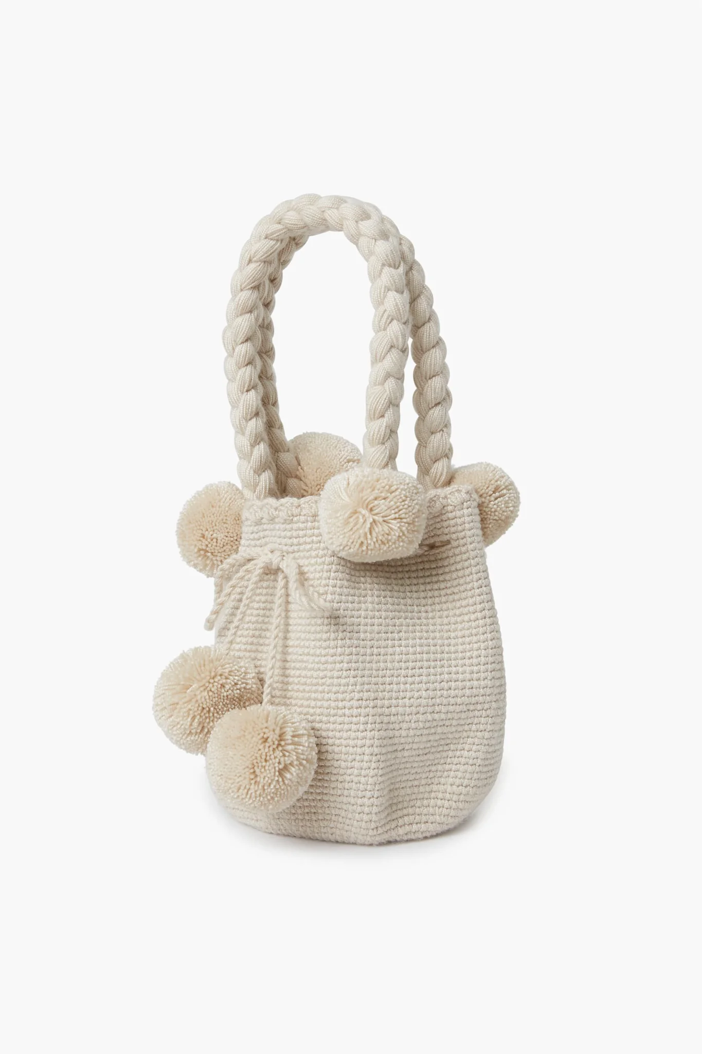 Cream Mini Tassel Bag - Image 4