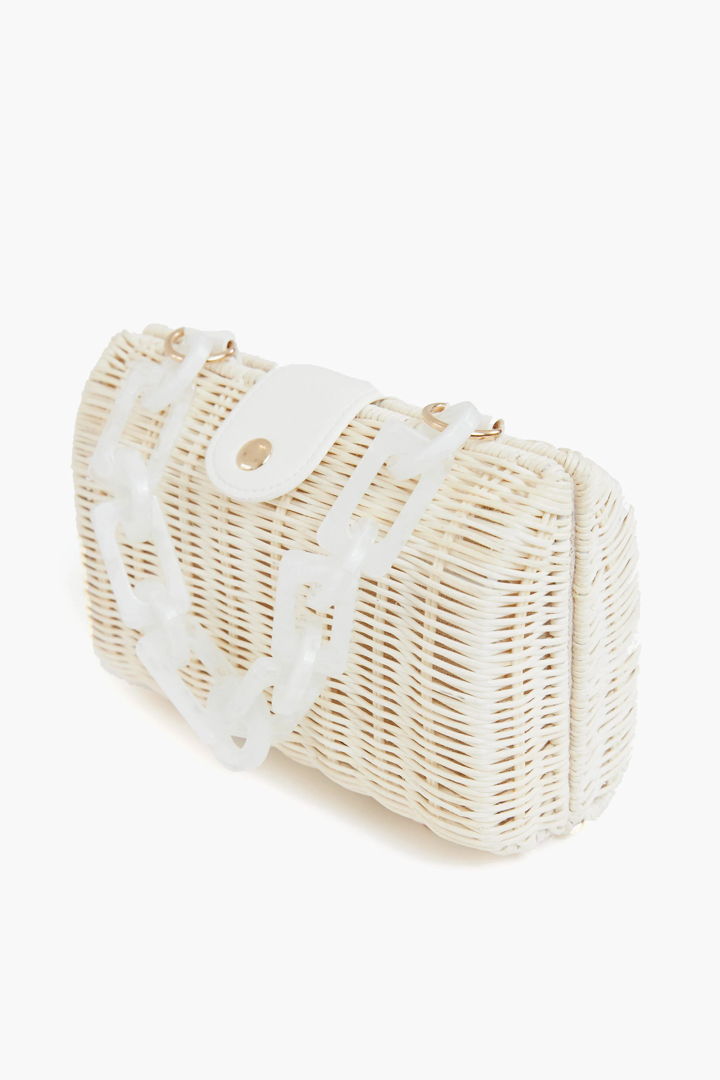 Cream Page Clutch - Image 5