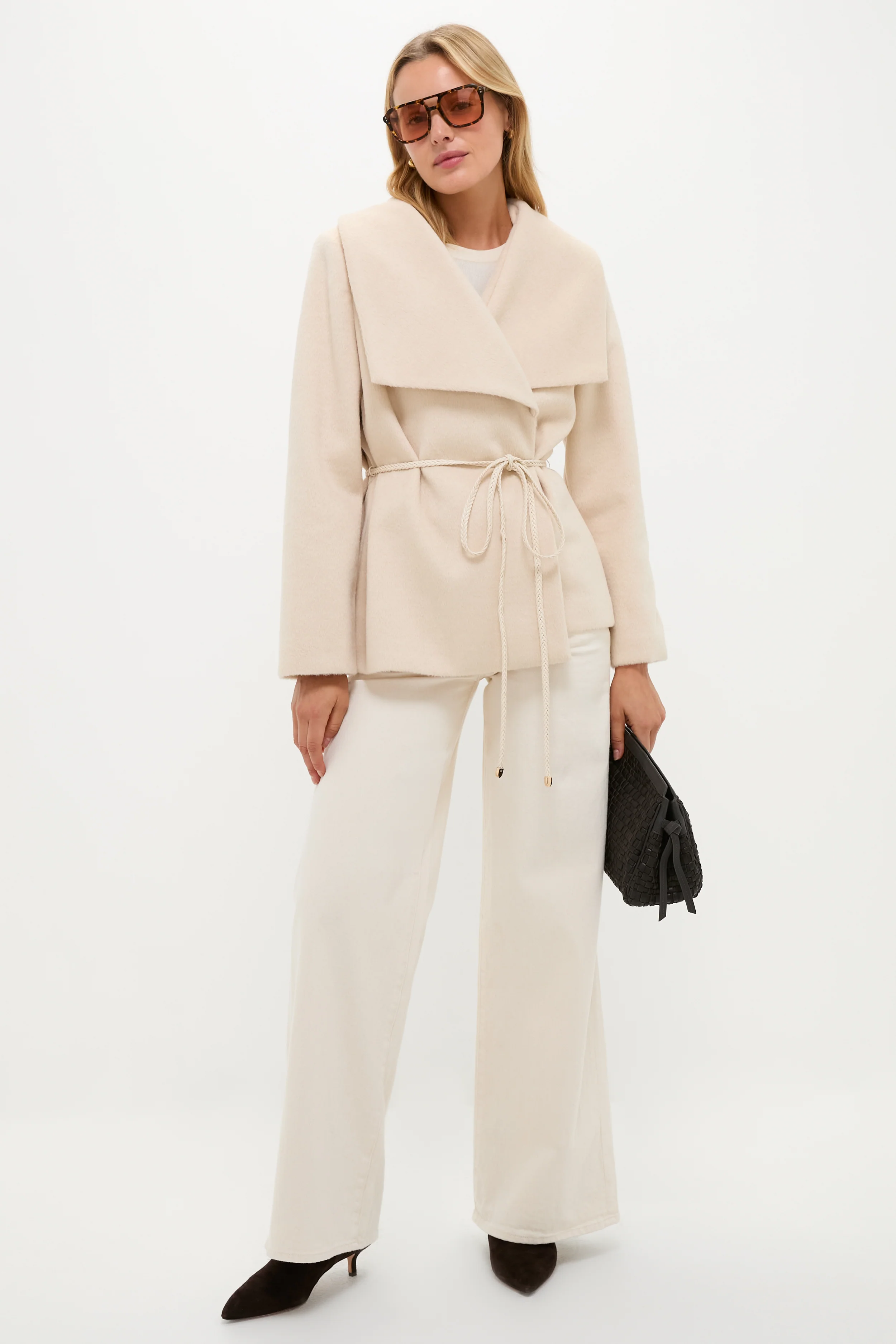Cream Providence Wrap Jacket - Image 2