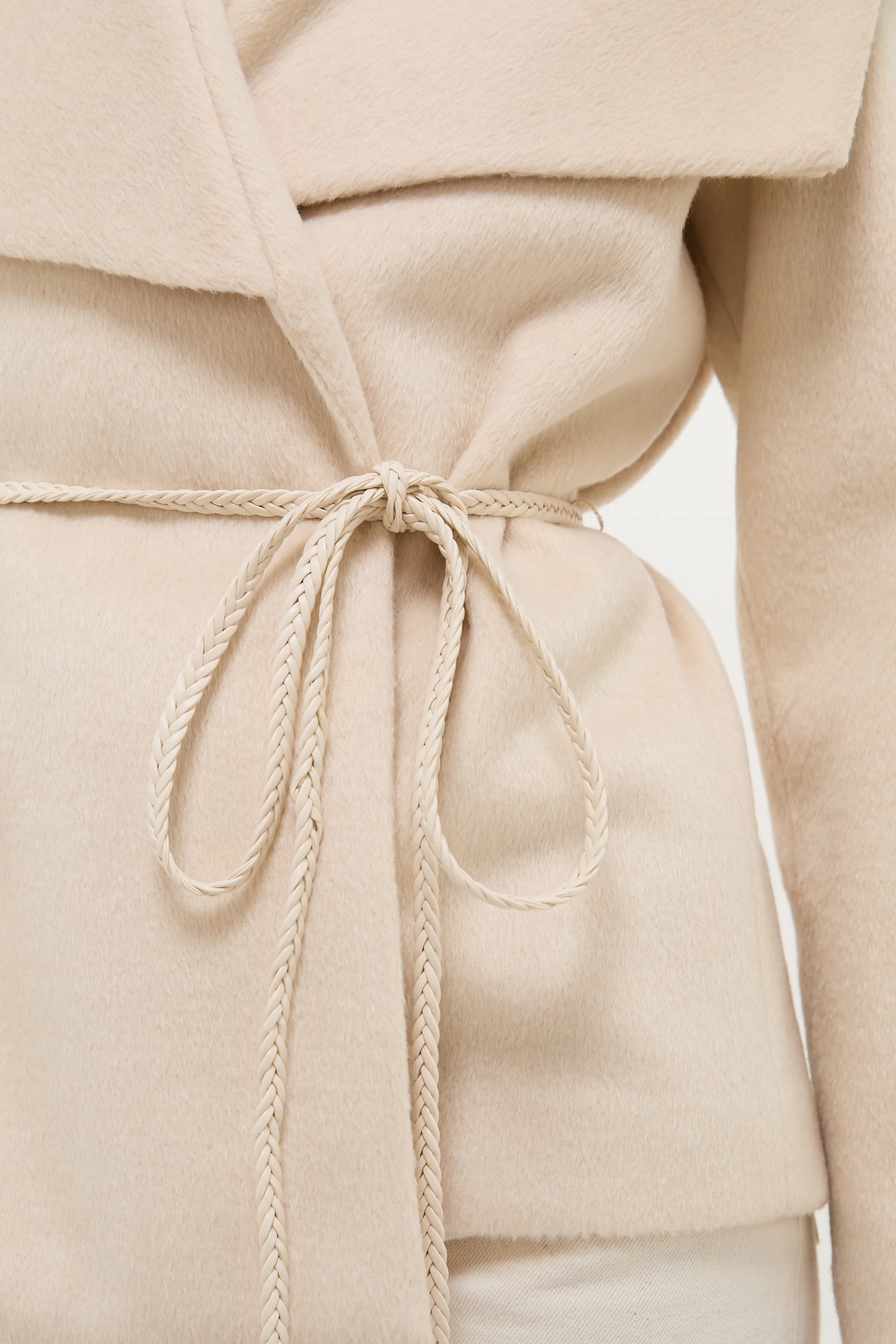Cream Providence Wrap Jacket - Image 5