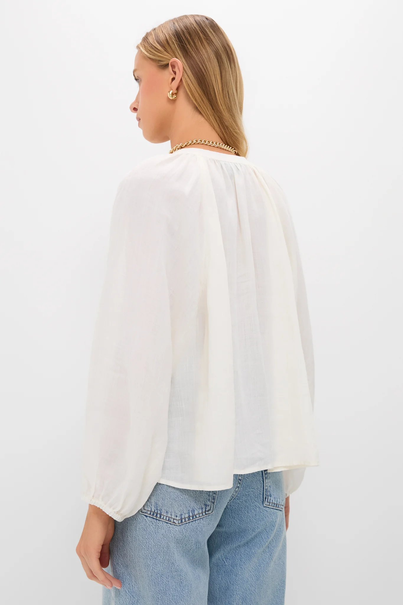 Cream Sawyer Blouse - Image 4