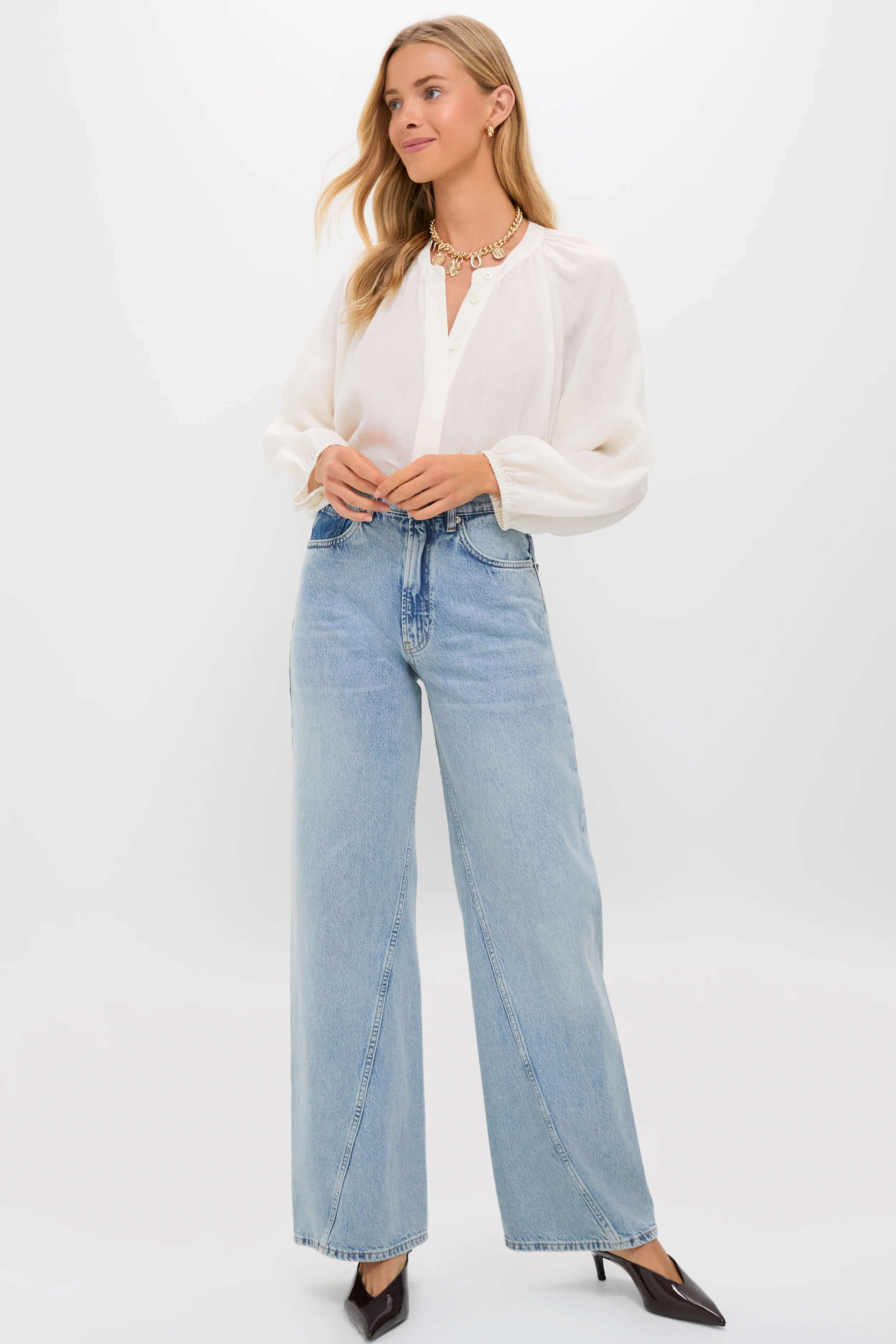 Cream Sawyer Blouse - Image 6