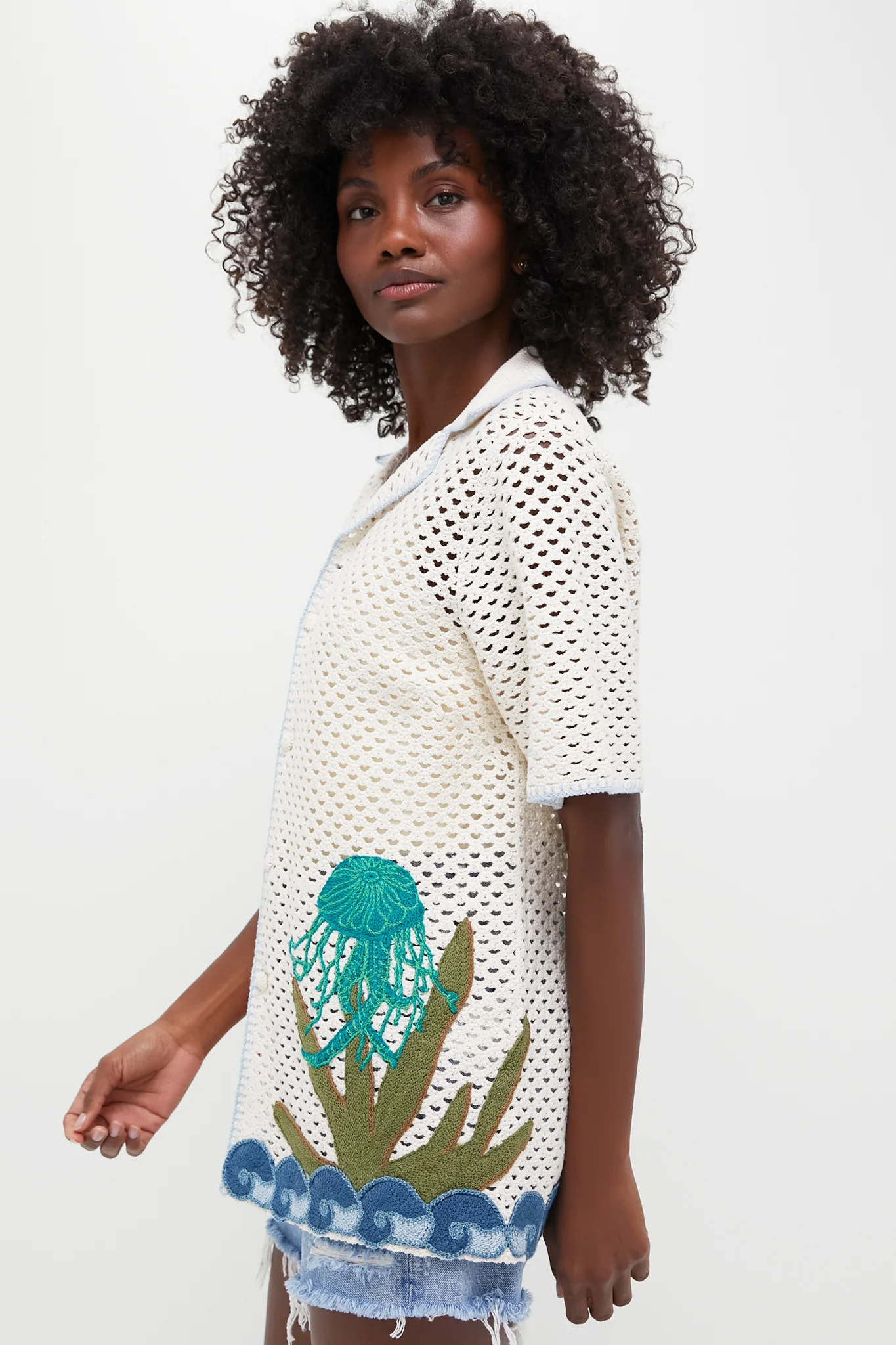 Cream Splash Shirt - Image 3