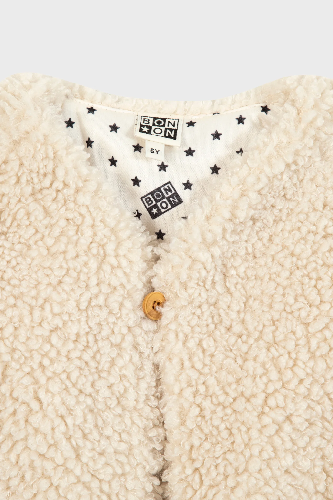 Cream Teddy Vest - Image 6