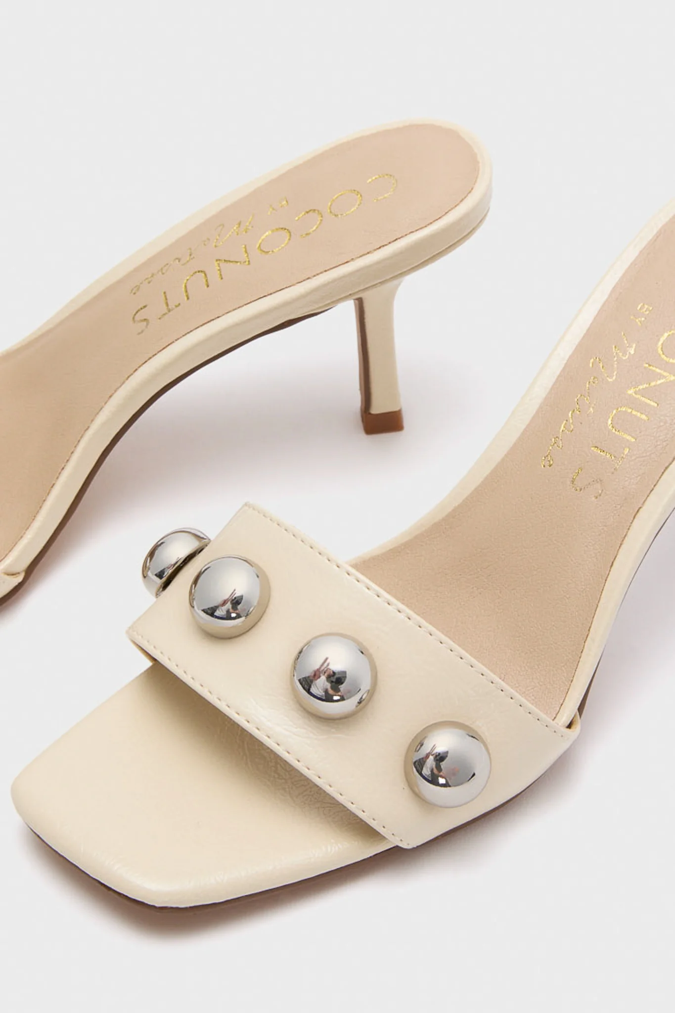 Cream Theo Heels - Image 5