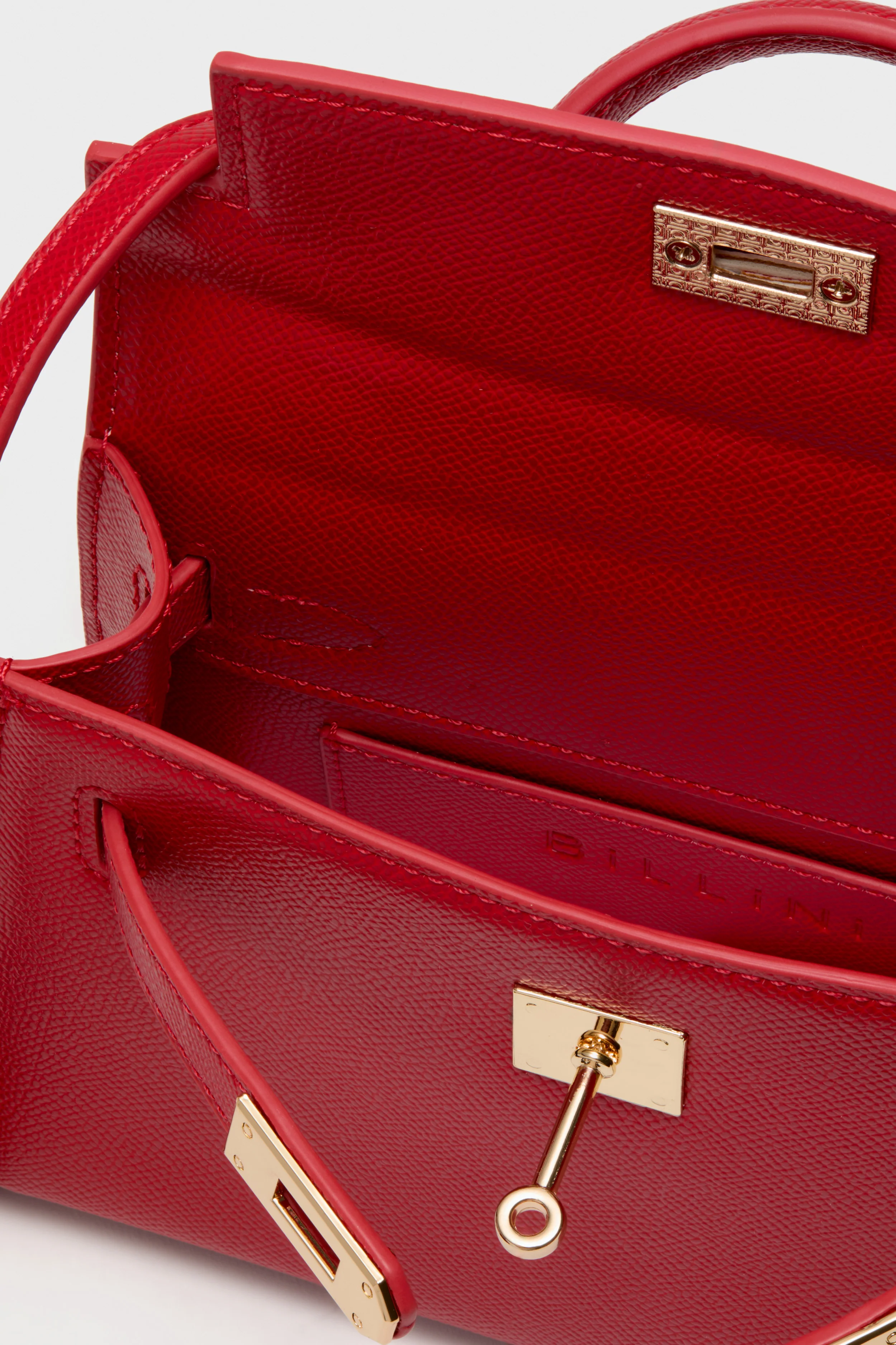 Crimson Hariette Handle Bag - Image 4