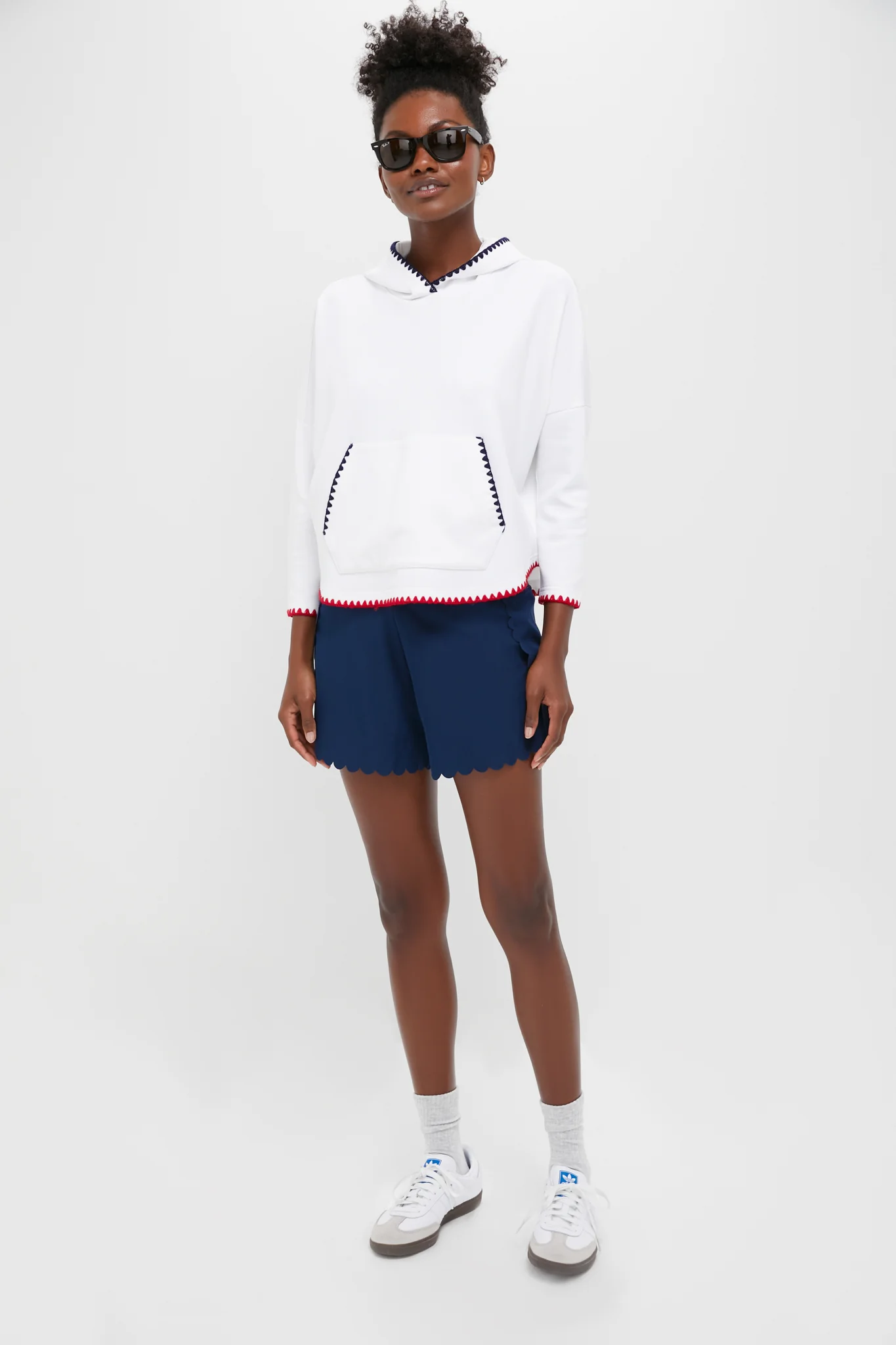 Cropped Americana Eden Sweatshirt - Image 6