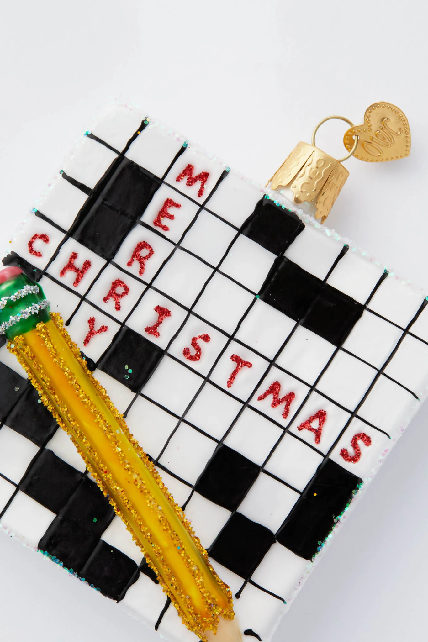 Crossword Puzzle Ornament - Image 2