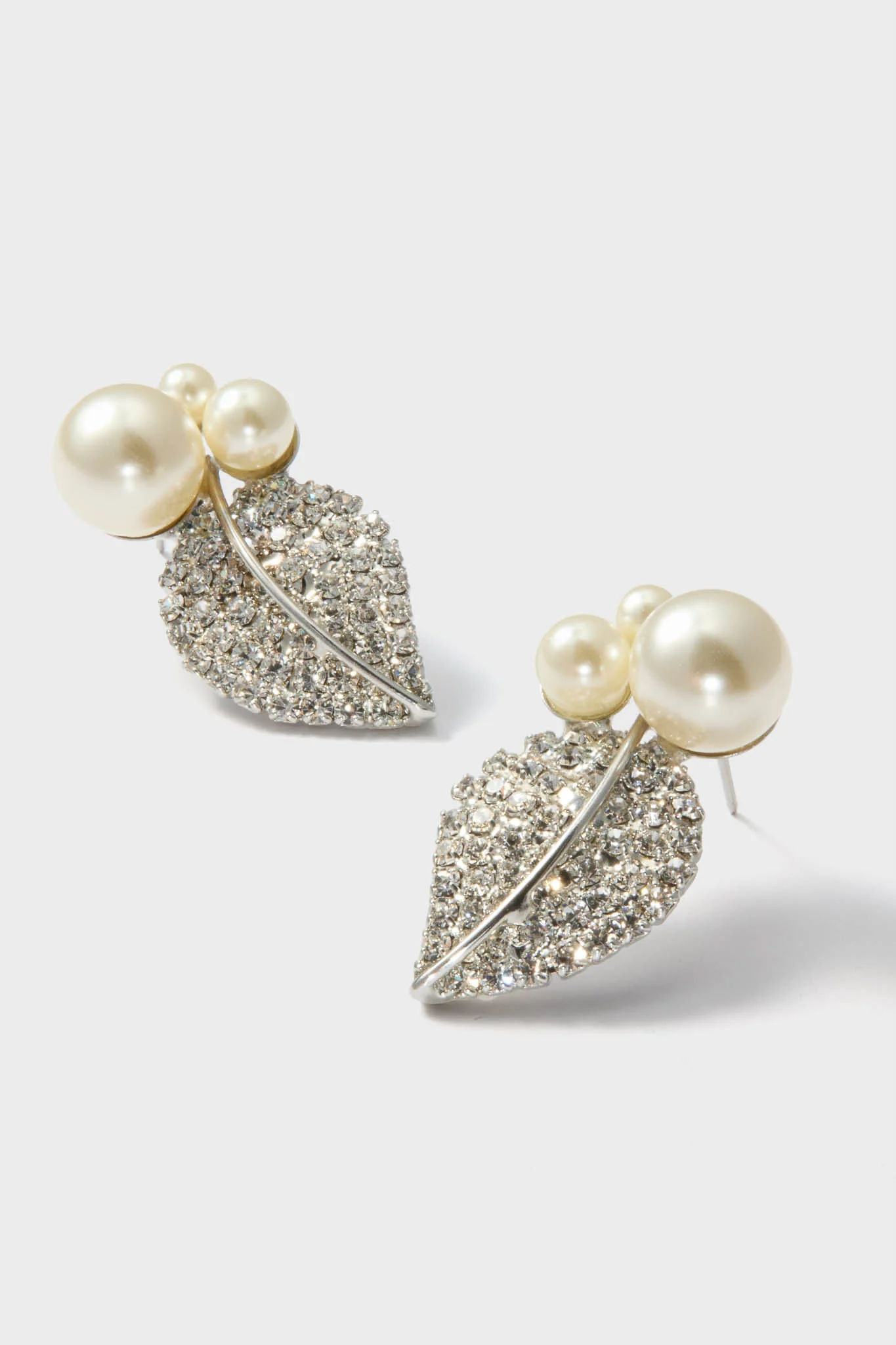 Crystal Pearl Blanca Earrings - Image 4