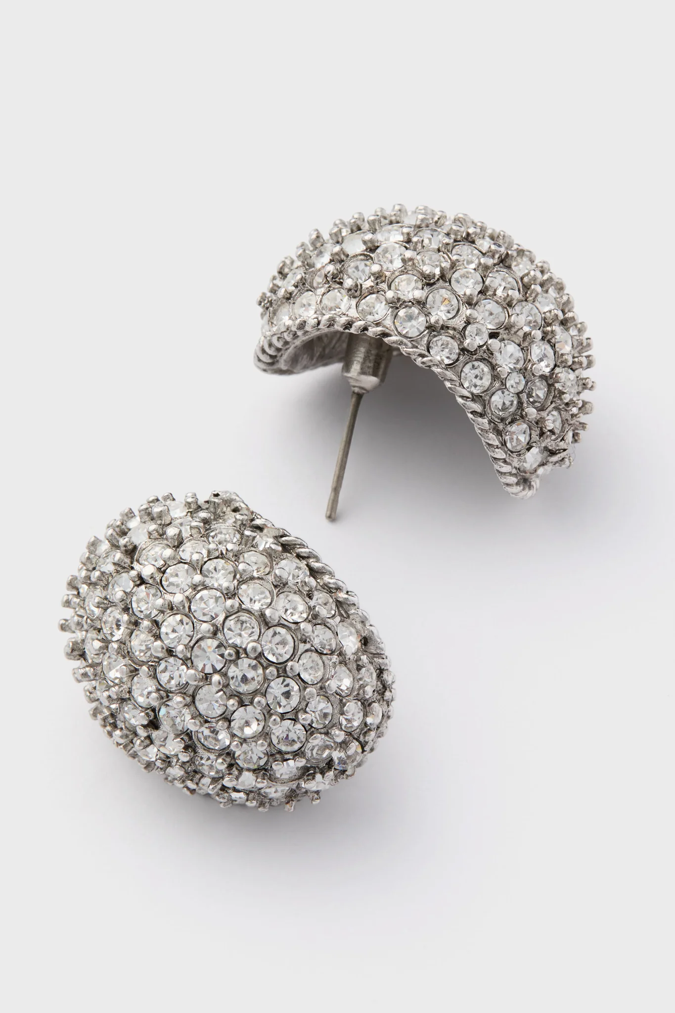 Crystal Tinsel Earrings - Image 4