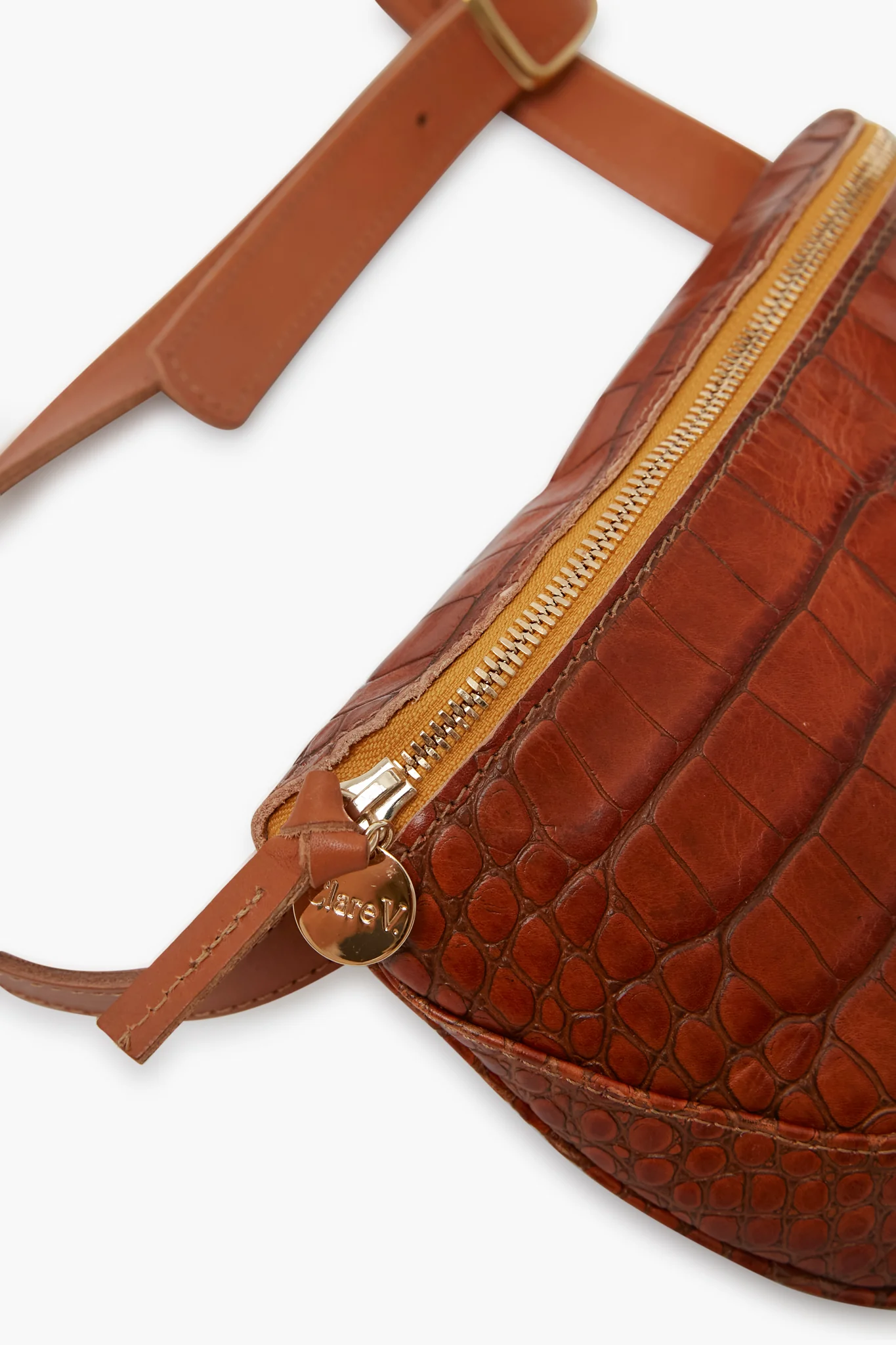 Cuoio Autumn Croco Fanny Pack - Image 5