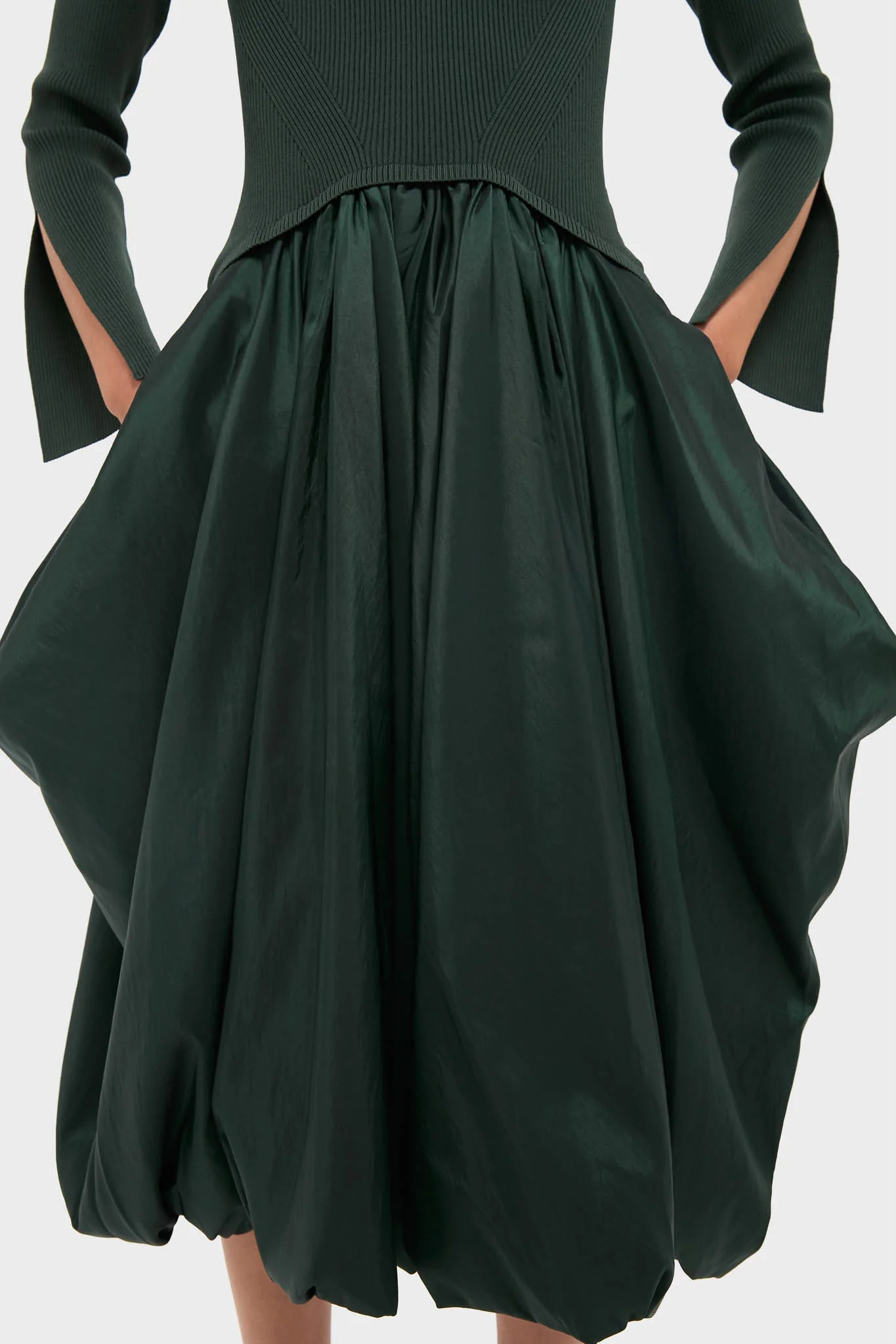 Cypress Kenlie Long Sleeve Mock Neck Midi Dress - Image 6