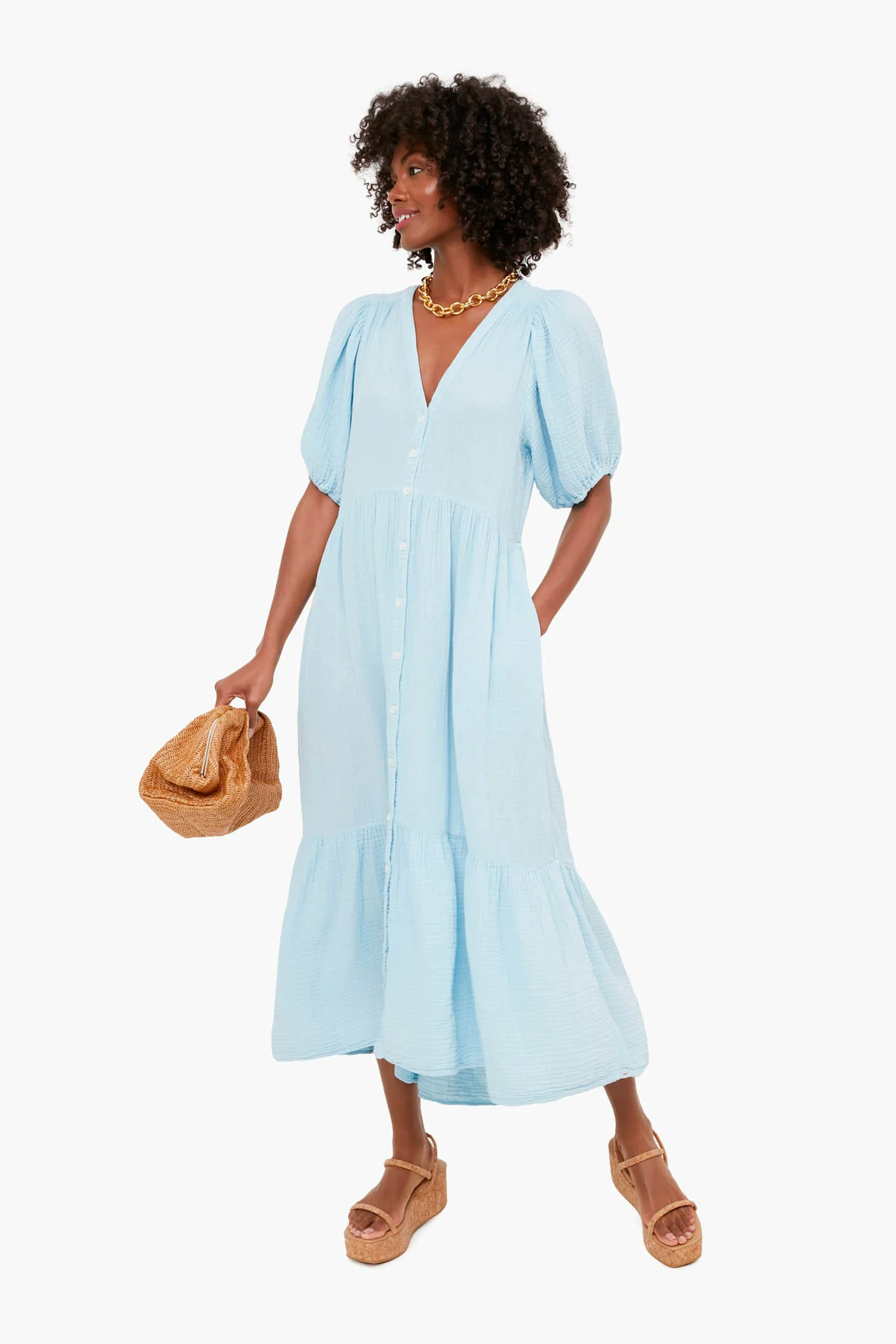 Cyprus Blue Lennox Dress - Image 2