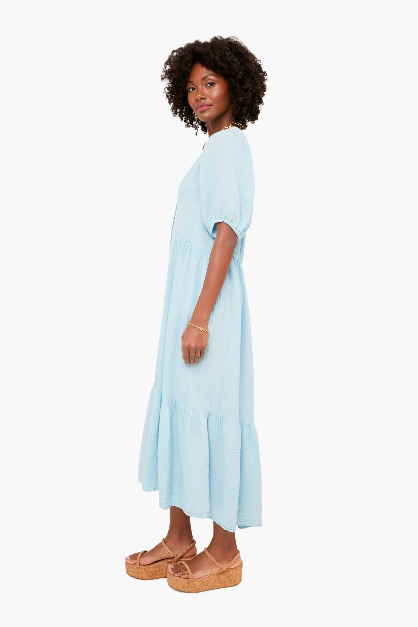 Cyprus Blue Lennox Dress - Image 3